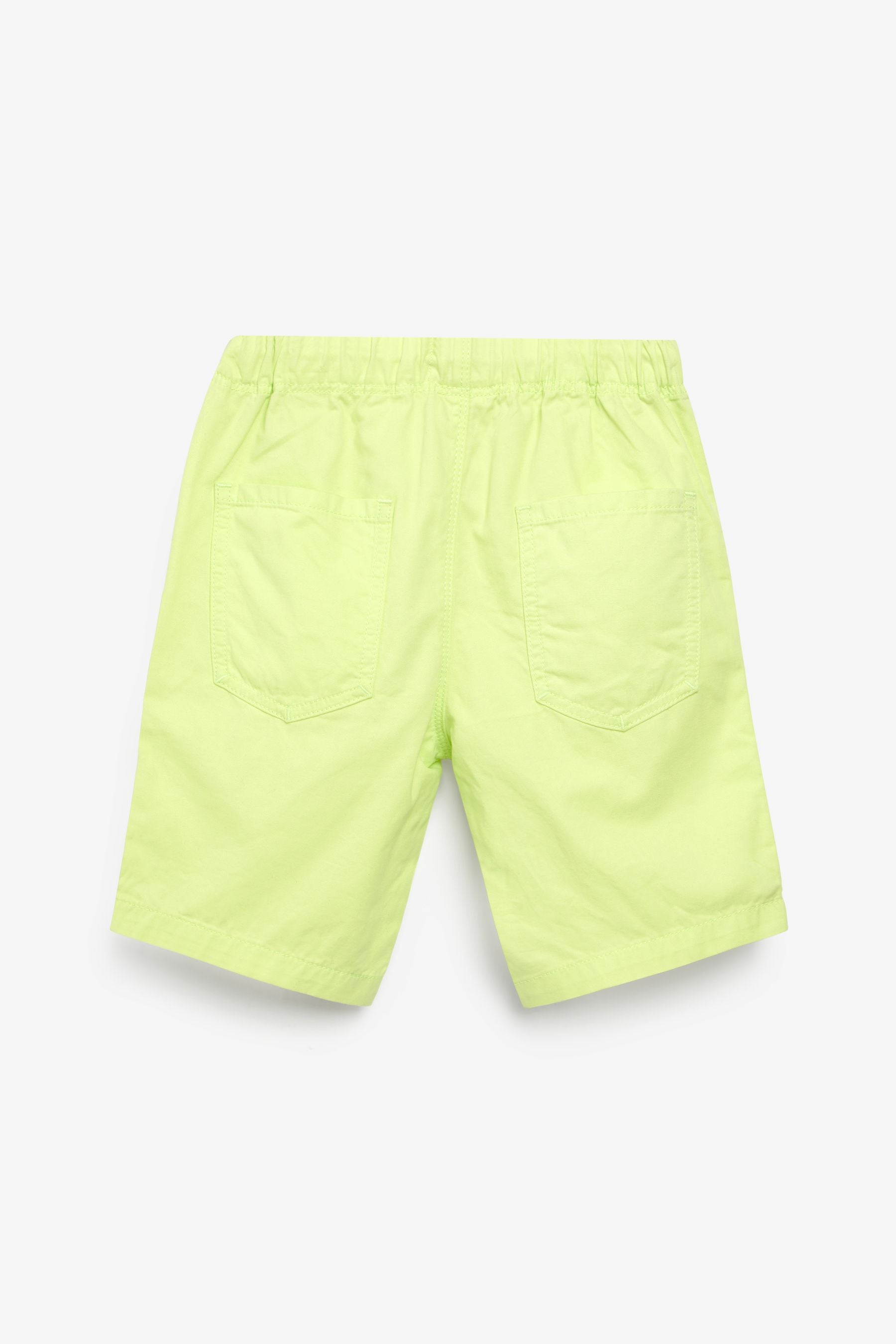 Lime Green Pull-On Shorts (3-16yrs)