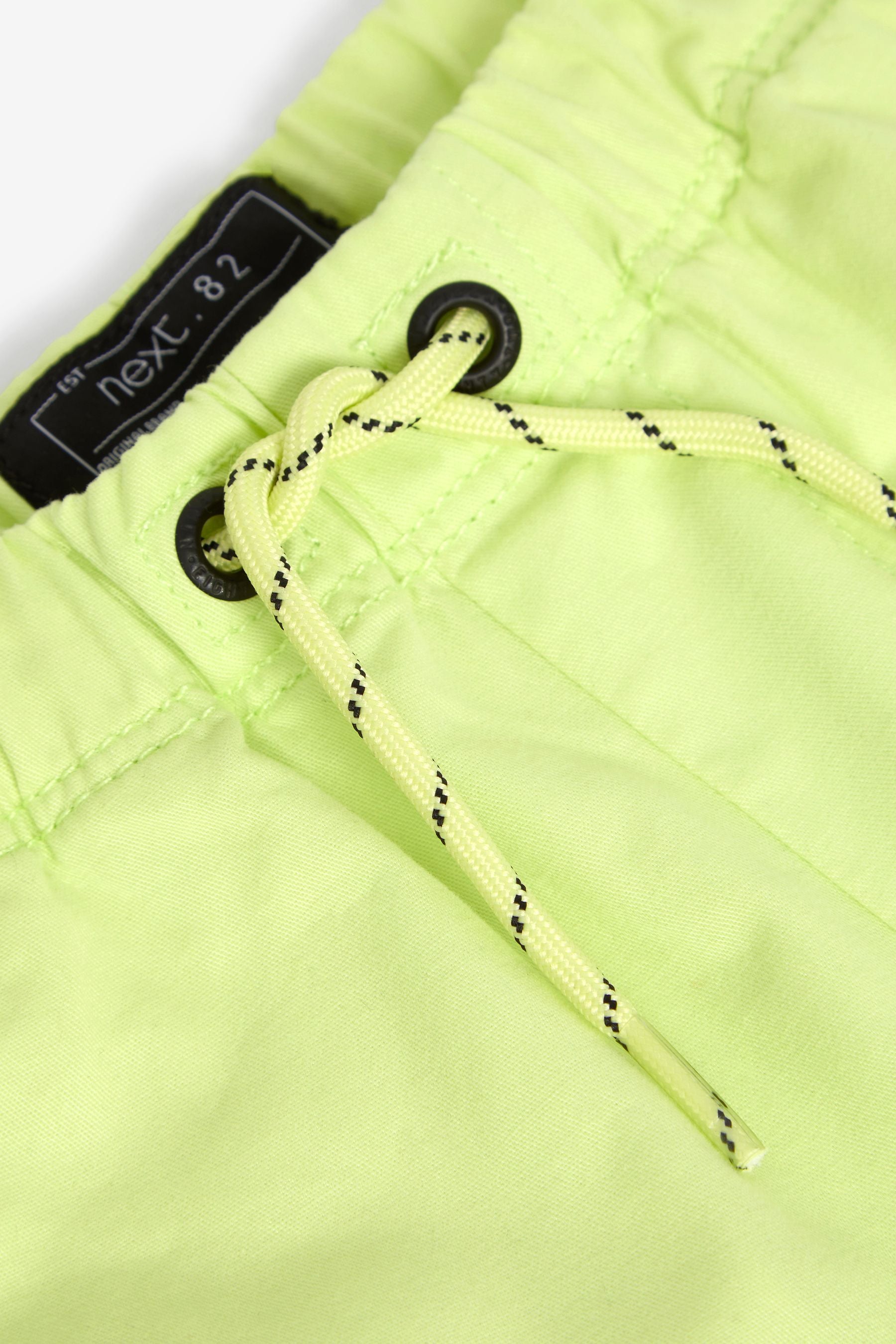 Lime Green Pull-On Shorts (3-16yrs)