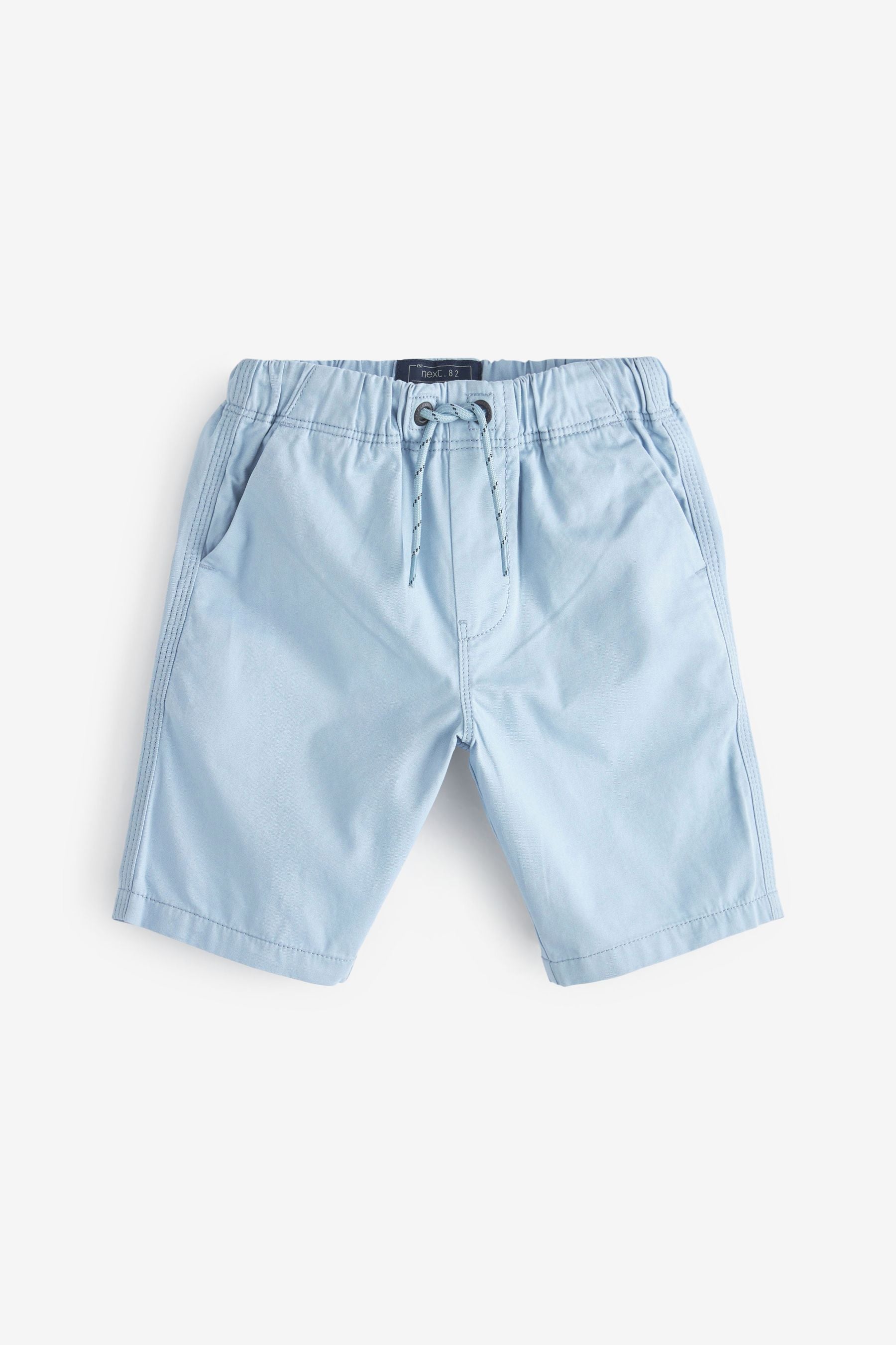 Light Blue Regular Fit Pull-On Shorts (3-16yrs)