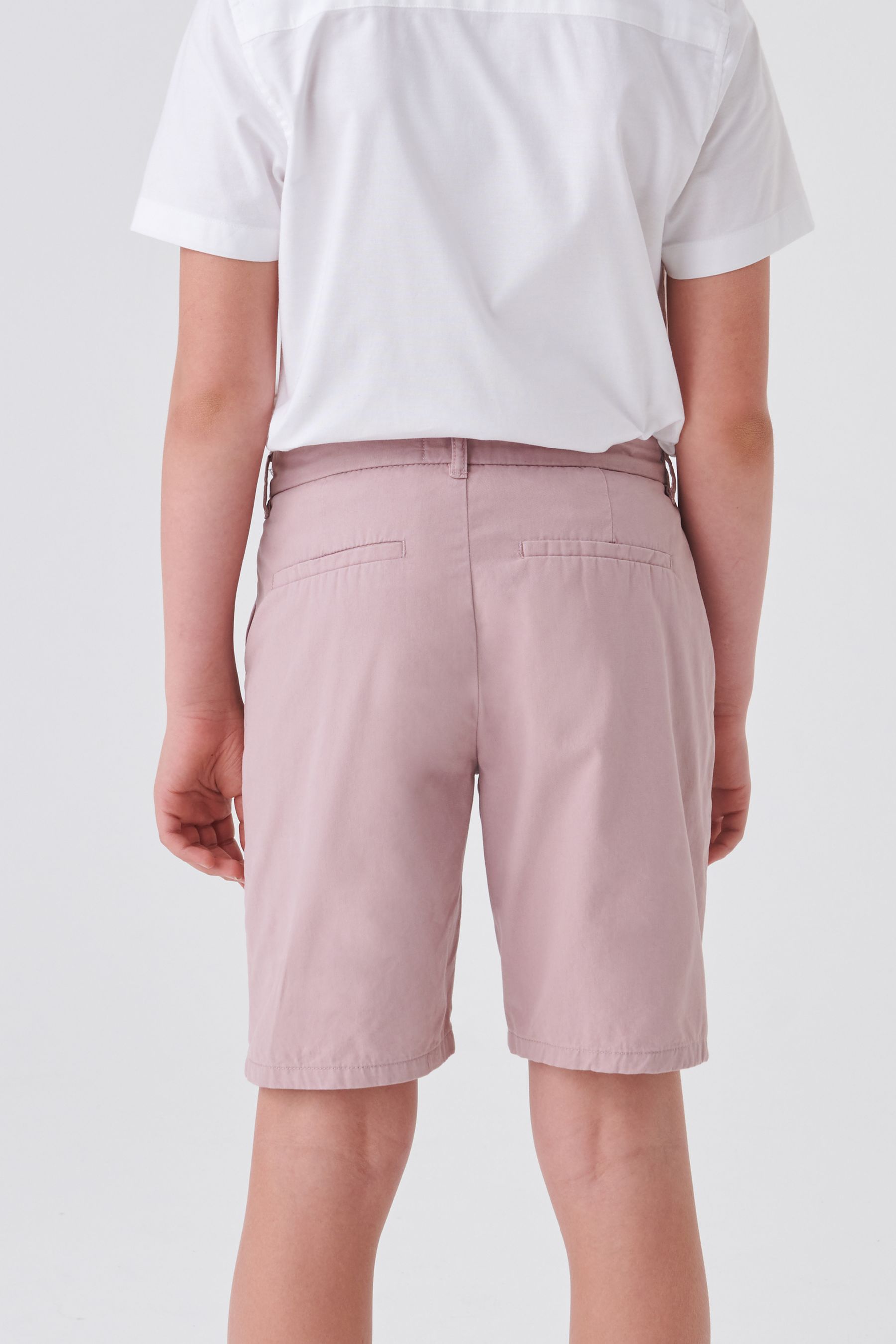 Pink Chino Shorts (3-16yrs)