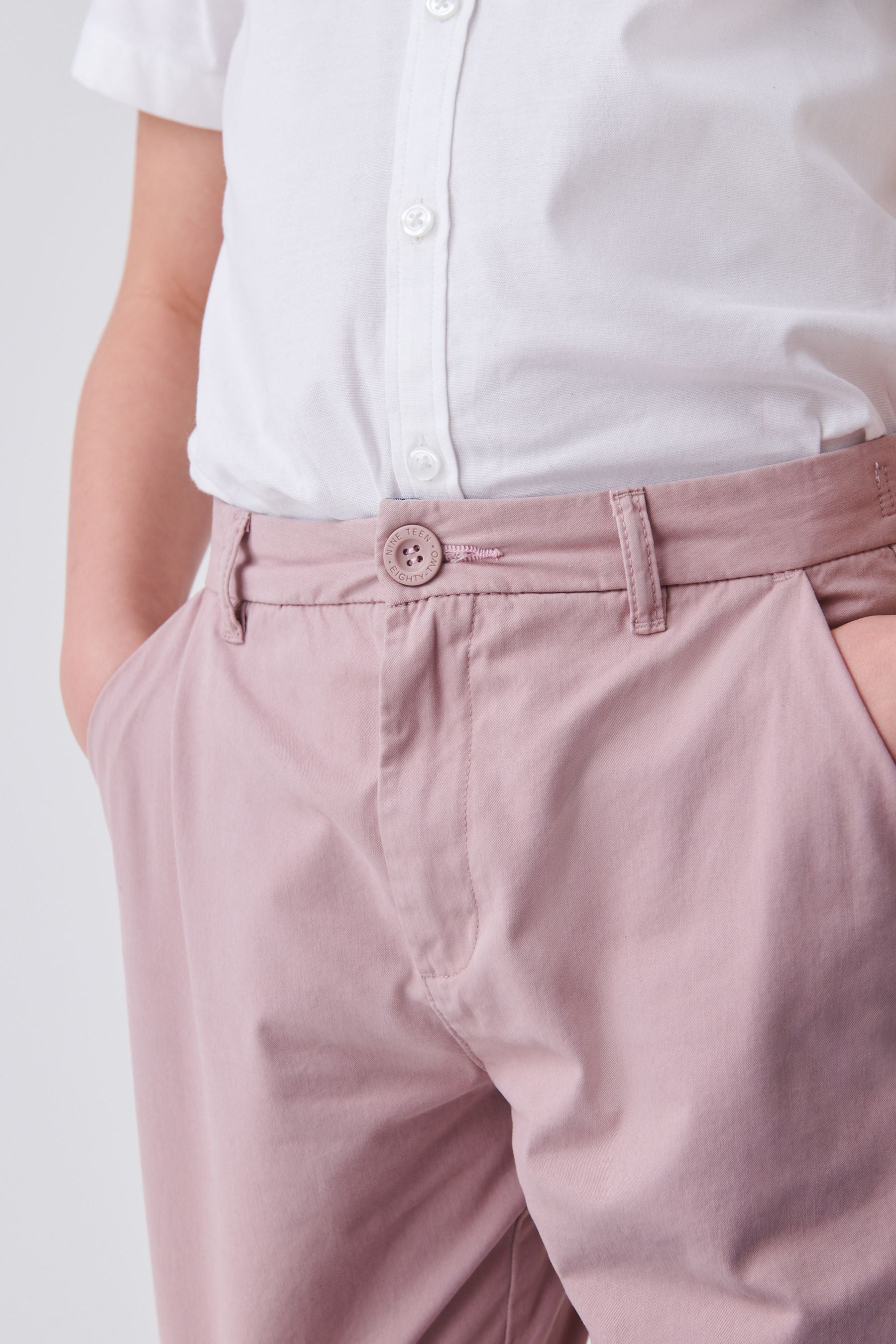 Pink Chino Shorts (3-16yrs)