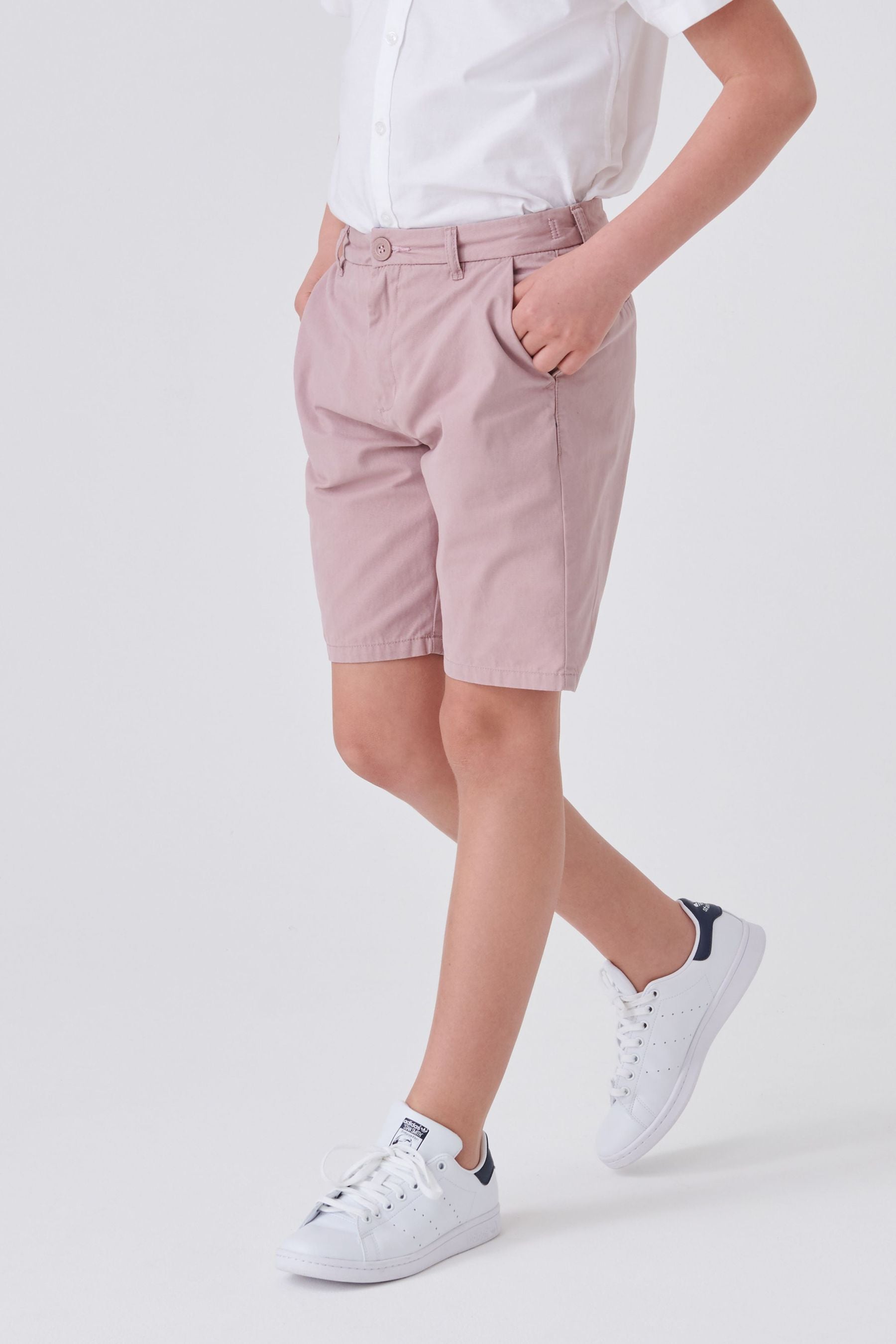 Pink Chino Shorts (3-16yrs)