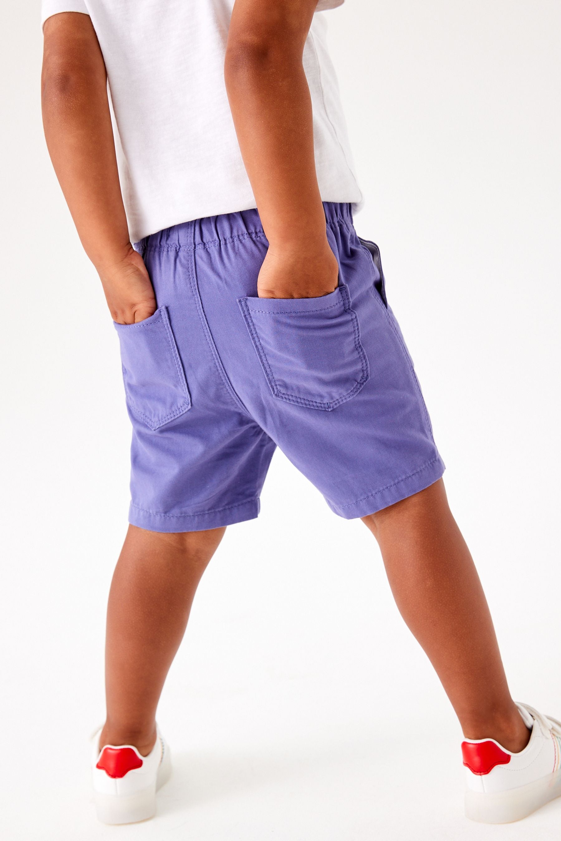 Purple Pull-On Shorts (3mths-7yrs)