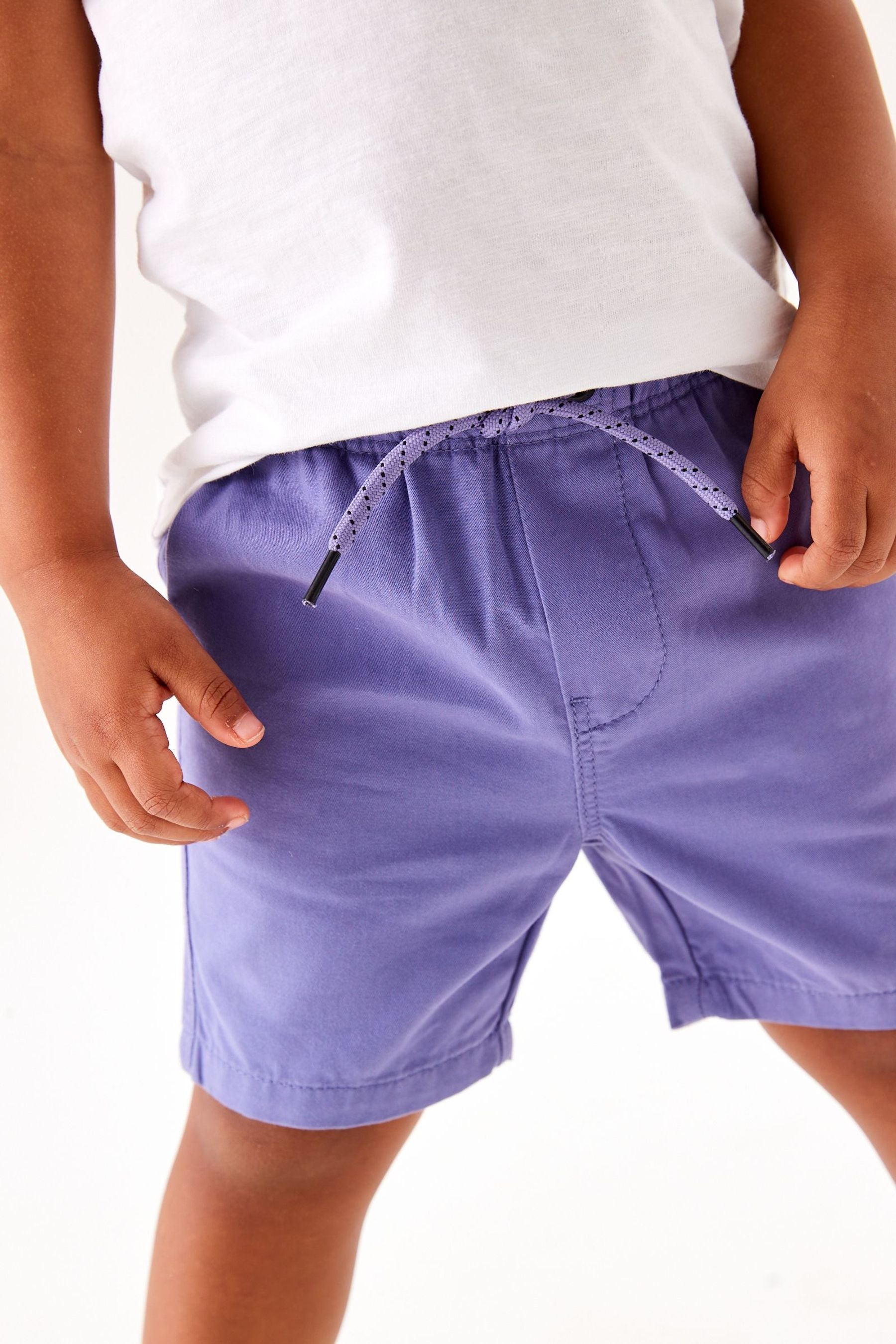 Purple Pull-On Shorts (3mths-7yrs)