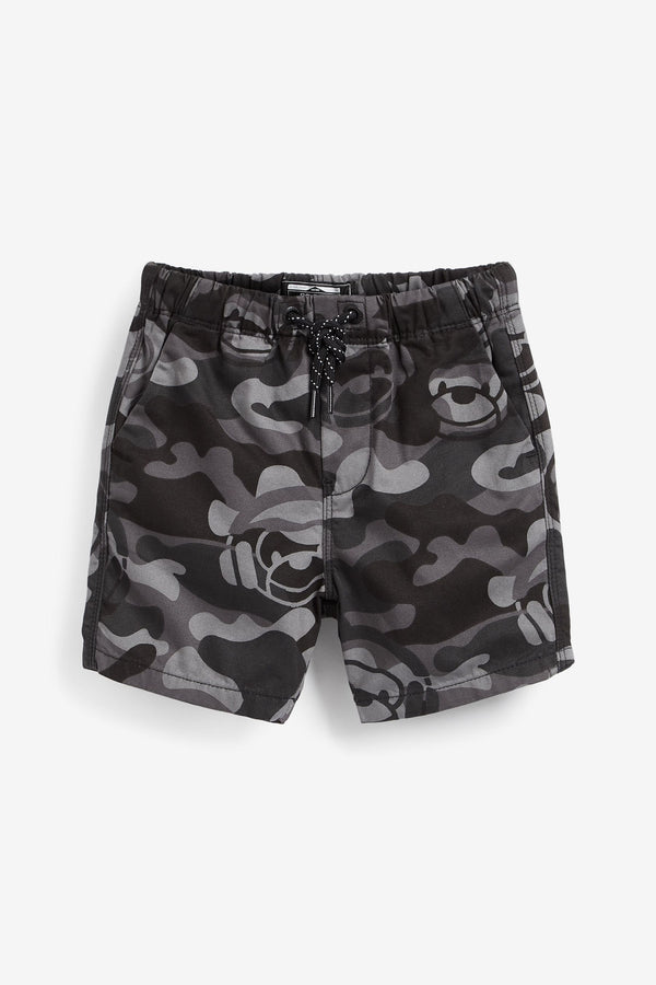 Mono Camouflage Pull-On Shorts (3mths-7yrs)