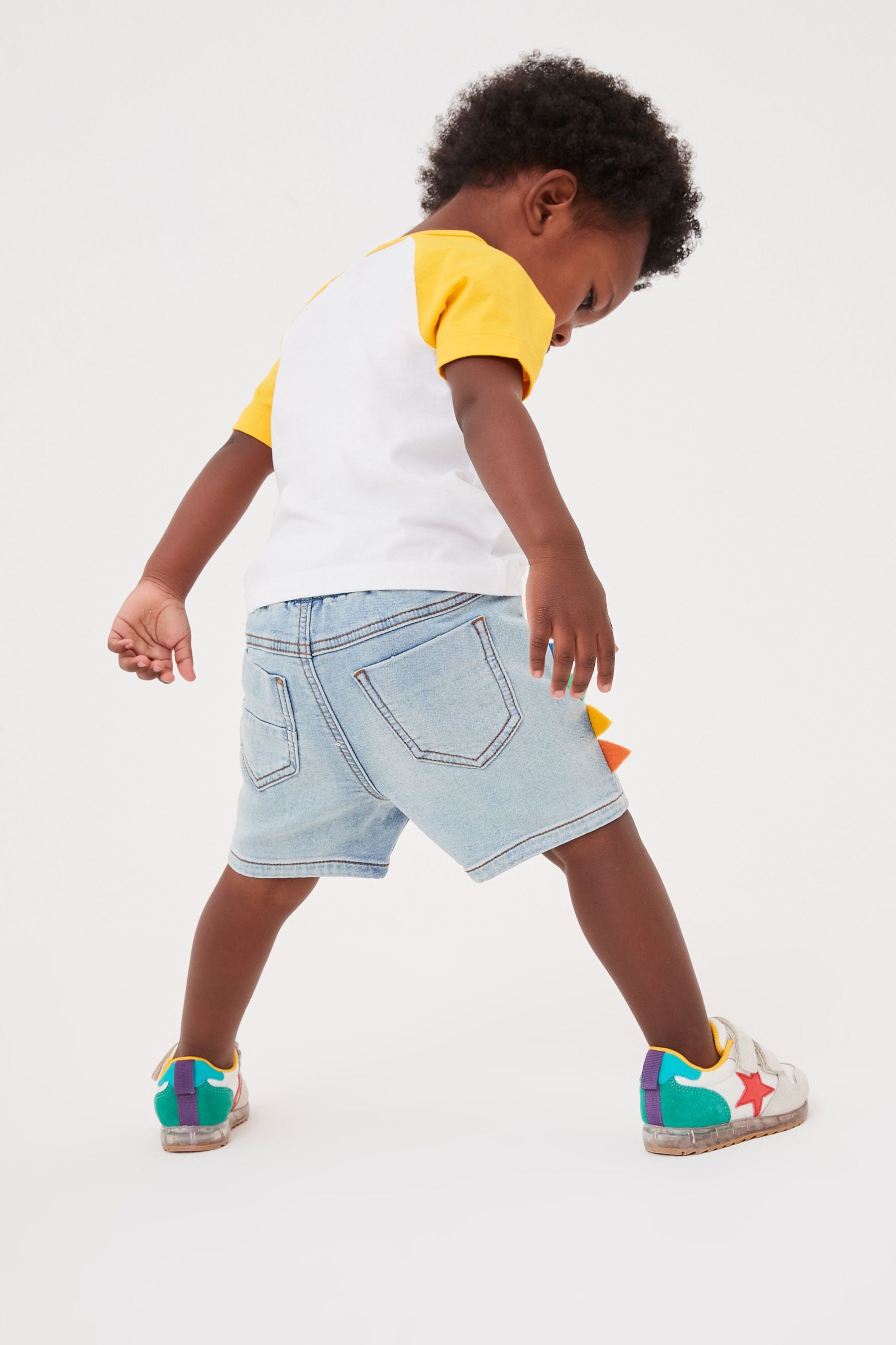 Bleach Monster Jersey Denim Shorts (3mths-7yrs)