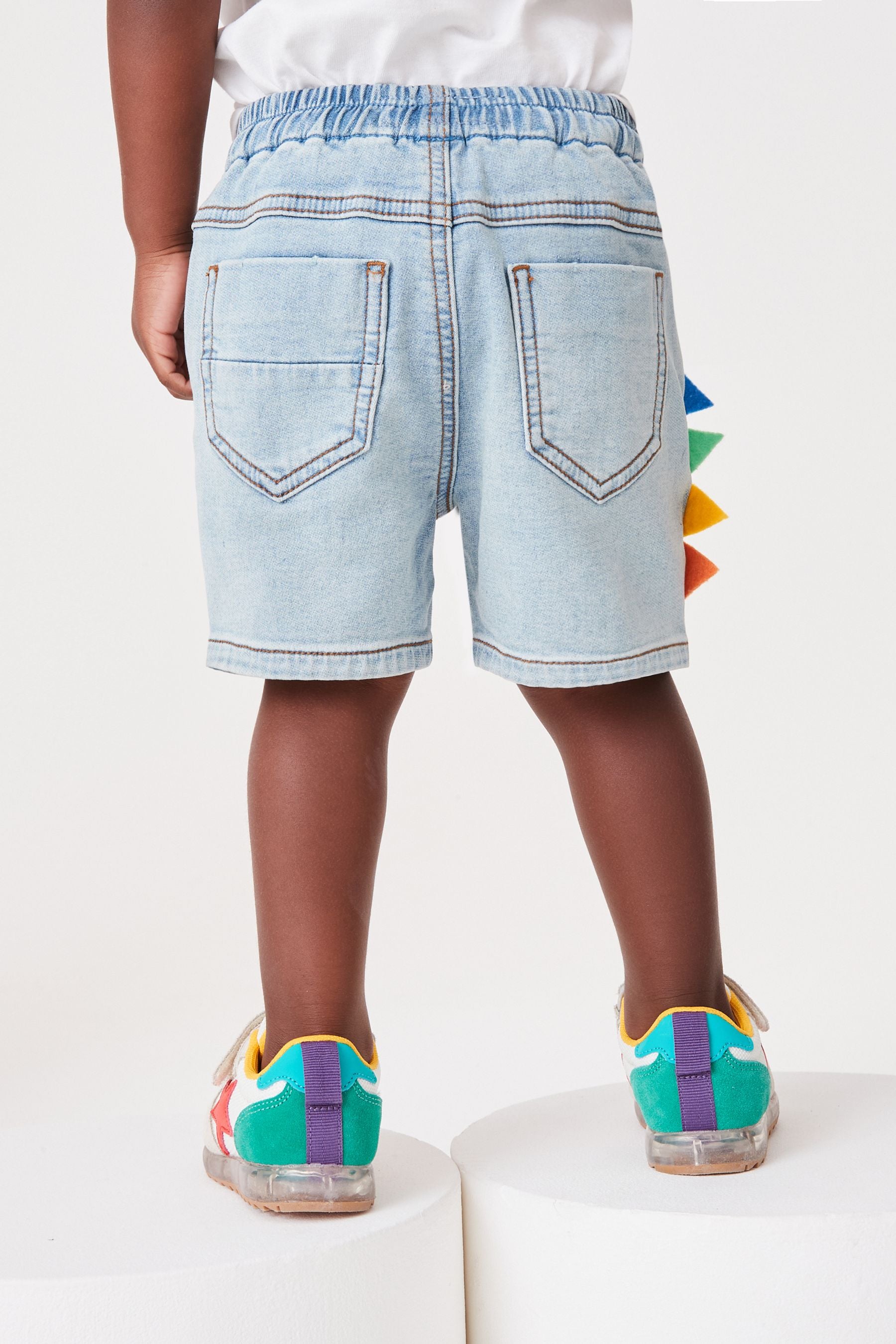 Bleach Monster Jersey Denim Shorts (3mths-7yrs)