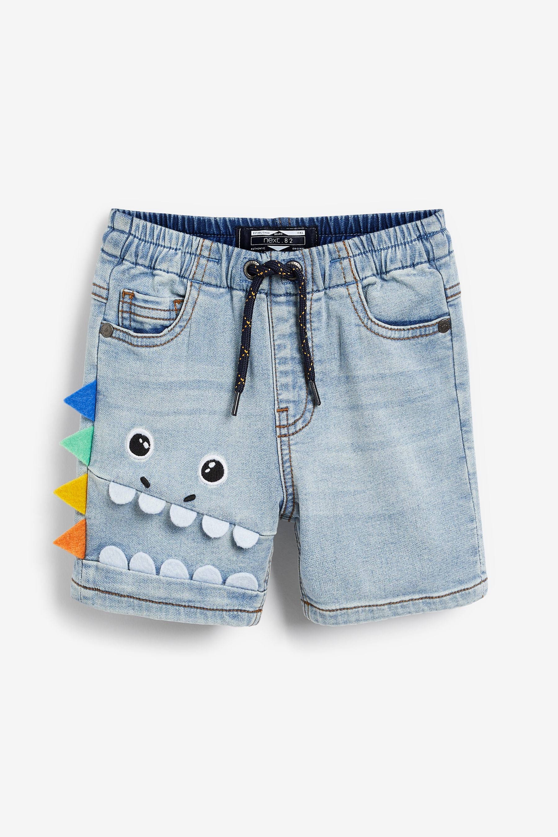 Bleach Monster Jersey Denim Shorts (3mths-7yrs)