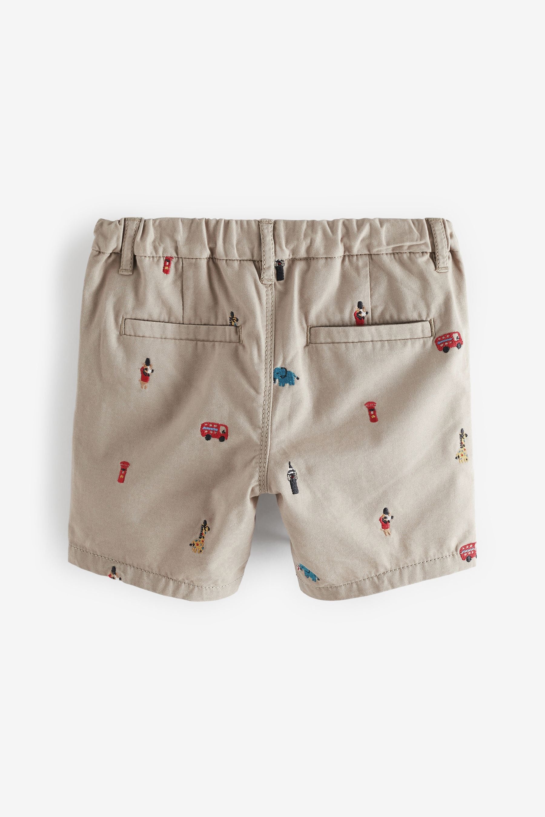 Stone Embroidered Chino Shorts (3mths-7yrs)