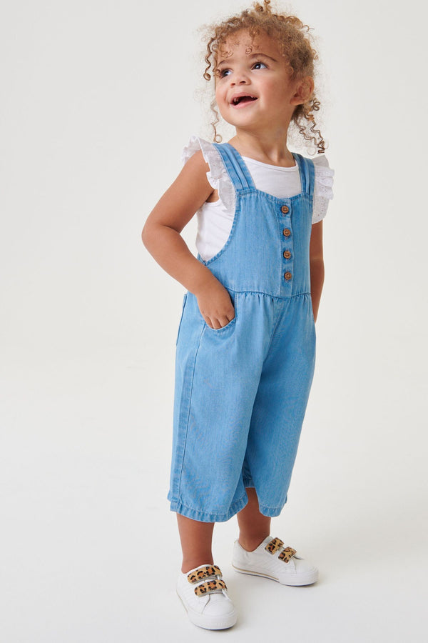 Denim Playsuit (3mths-7yrs)