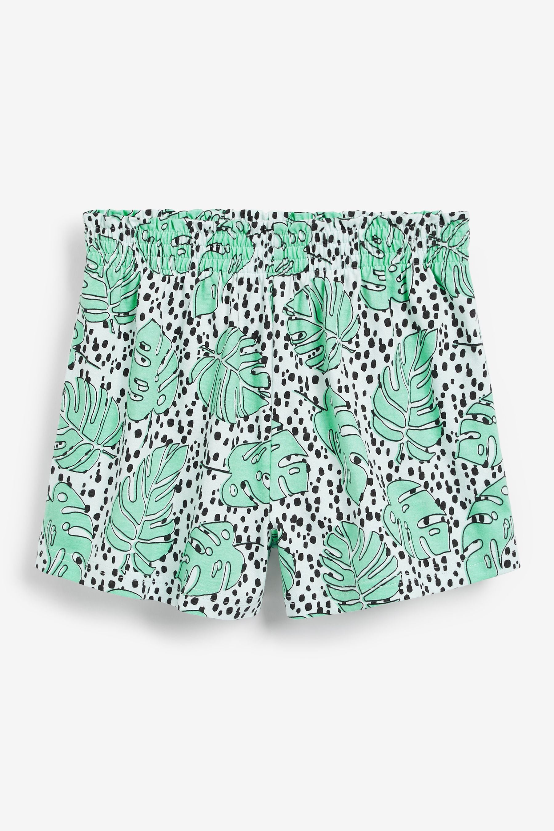 Teal Blue/White 2 Pack Short Pyjamas (9mths-16yrs)