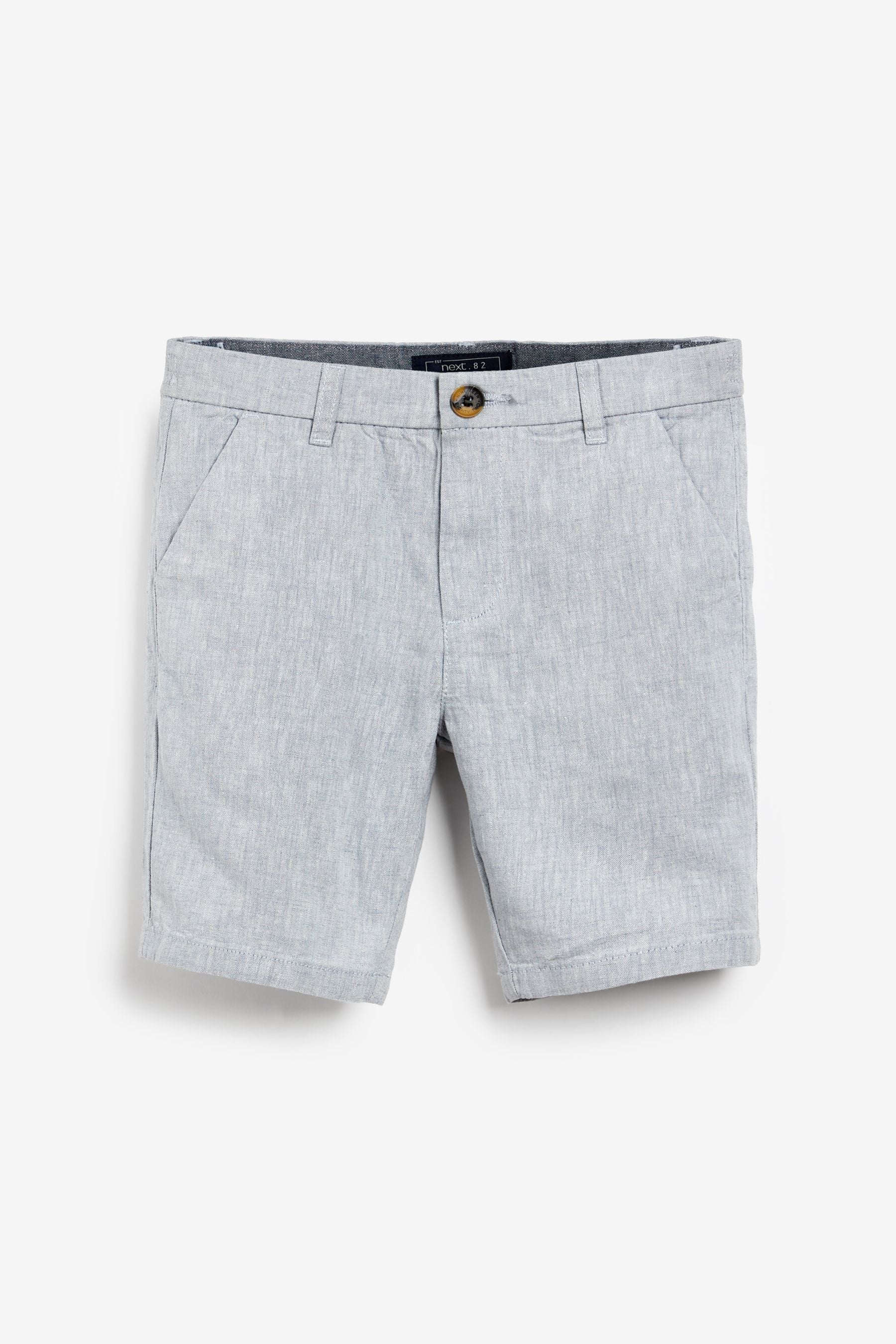 Indigo/Blue 2 Pack Chino Shorts (3-16yrs)