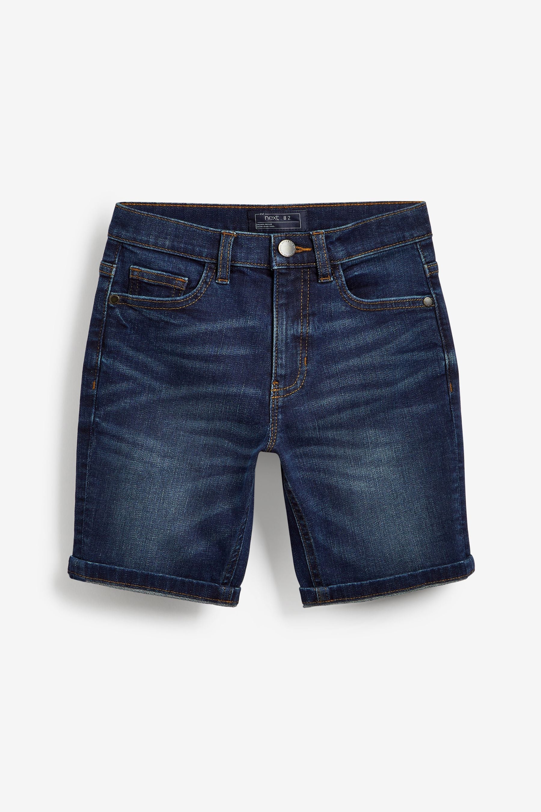 Blue/Black 2 Pack Denim Shorts (3-16yrs)