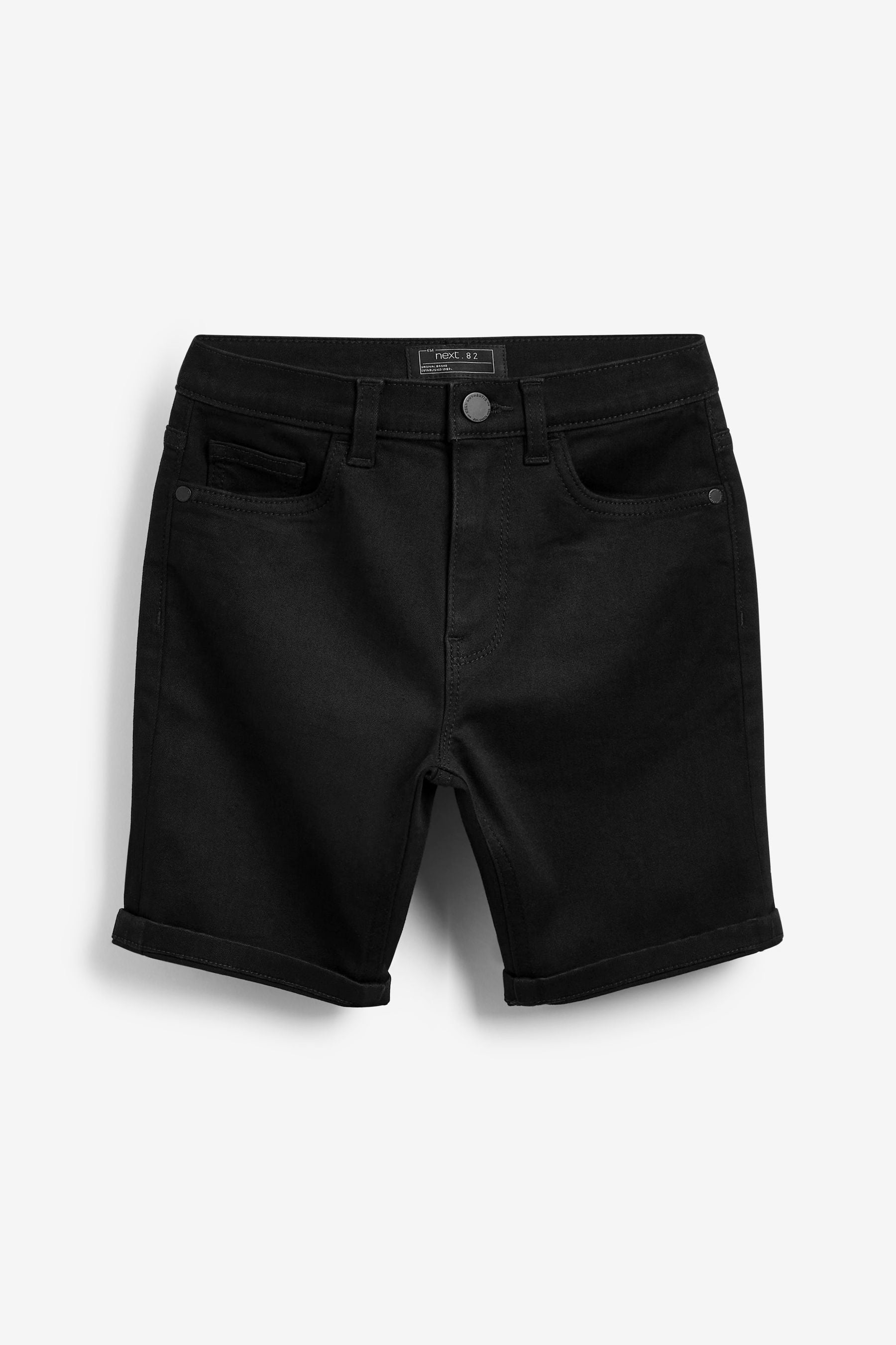 Blue/Black 2 Pack Denim Shorts (3-16yrs)