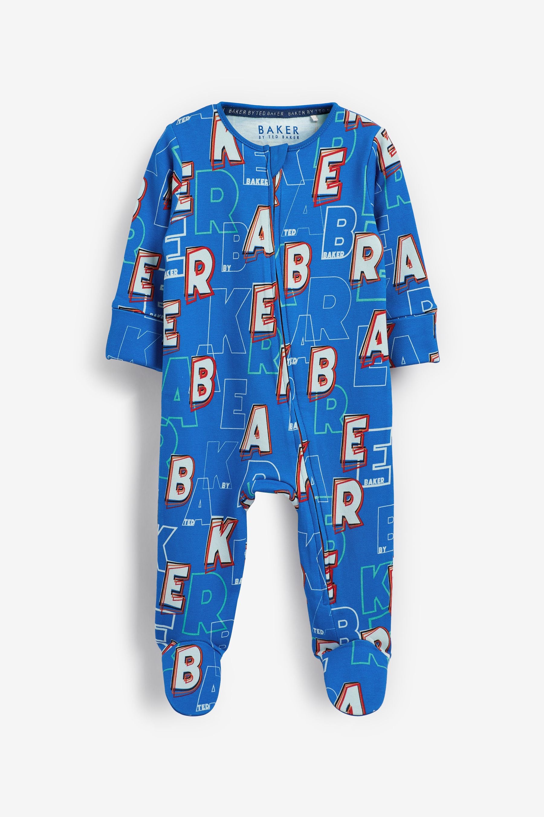 Baker by Ted Baker Newborn Boys Sleepsuit 2 Pack