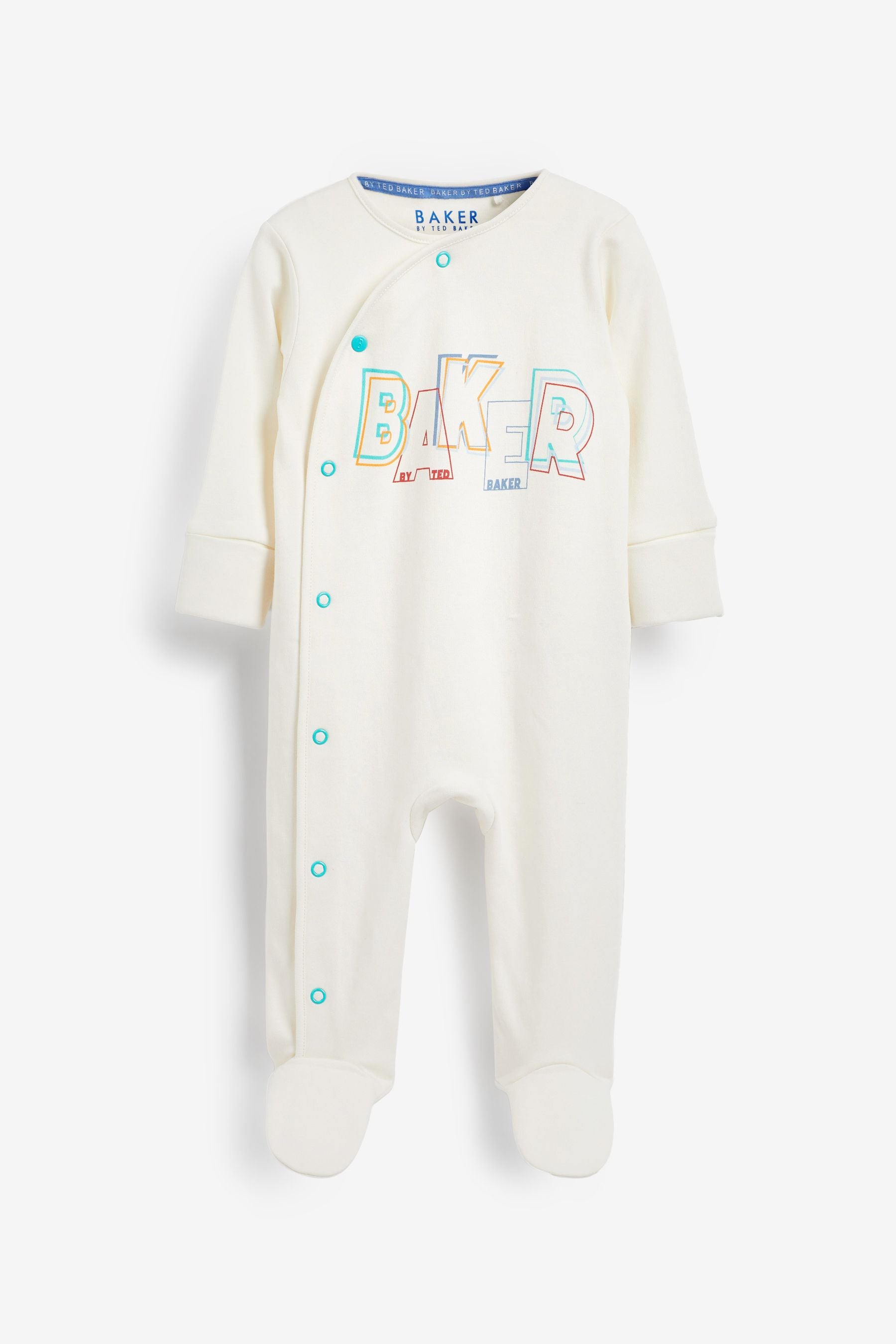 Baker by Ted Baker Newborn Boys Sleepsuit 2 Pack