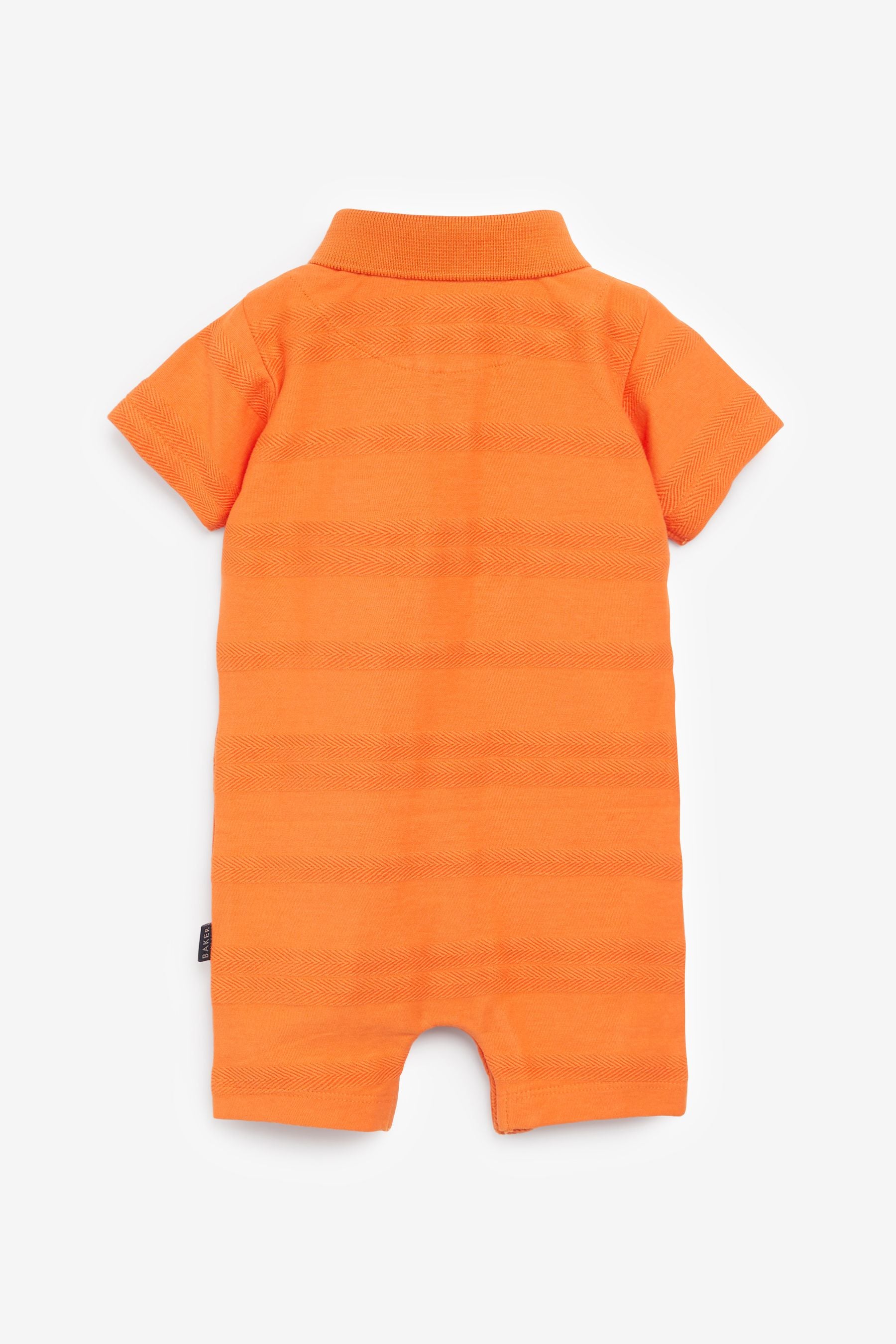 Baker by Ted Baker Orange Polo Romper