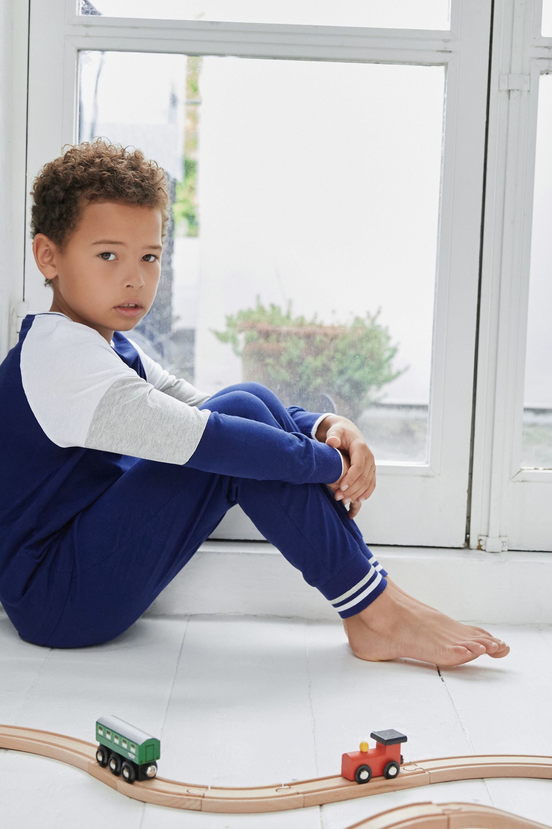 Blue Pyjamas 3 Pack (3-16yrs)