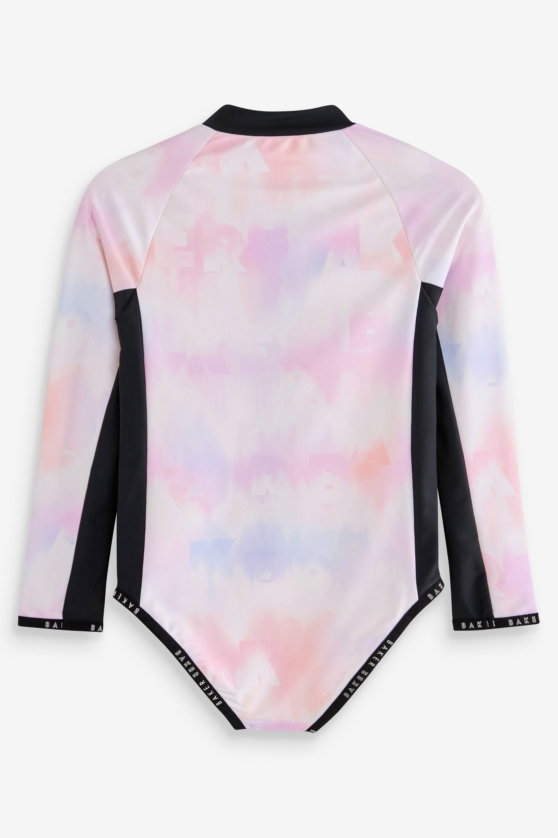 Baker by Ted Baker Tie Dye Long Sleeve Swimsuit