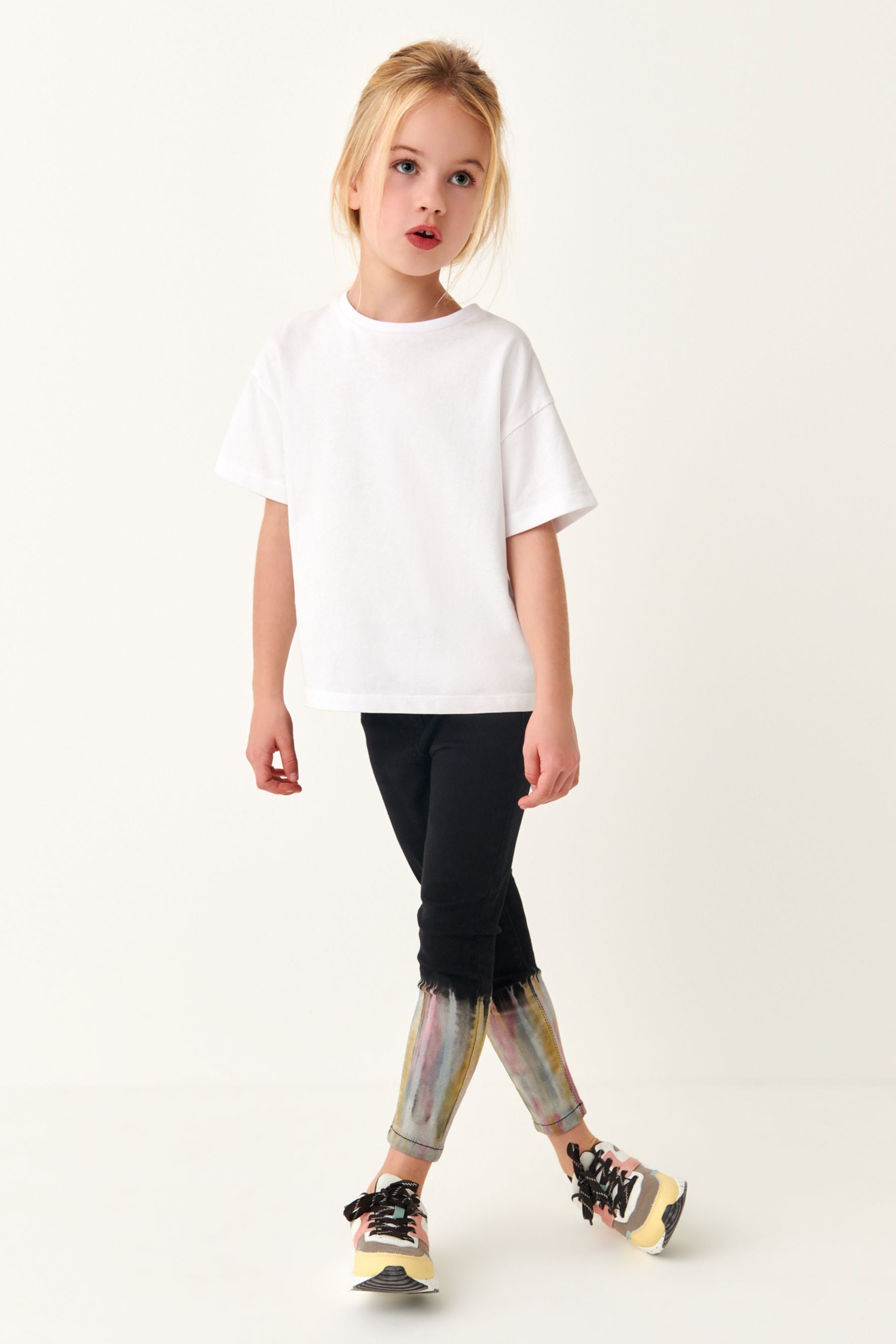 White Relaxed Fit T-Shirt (3-16yrs)