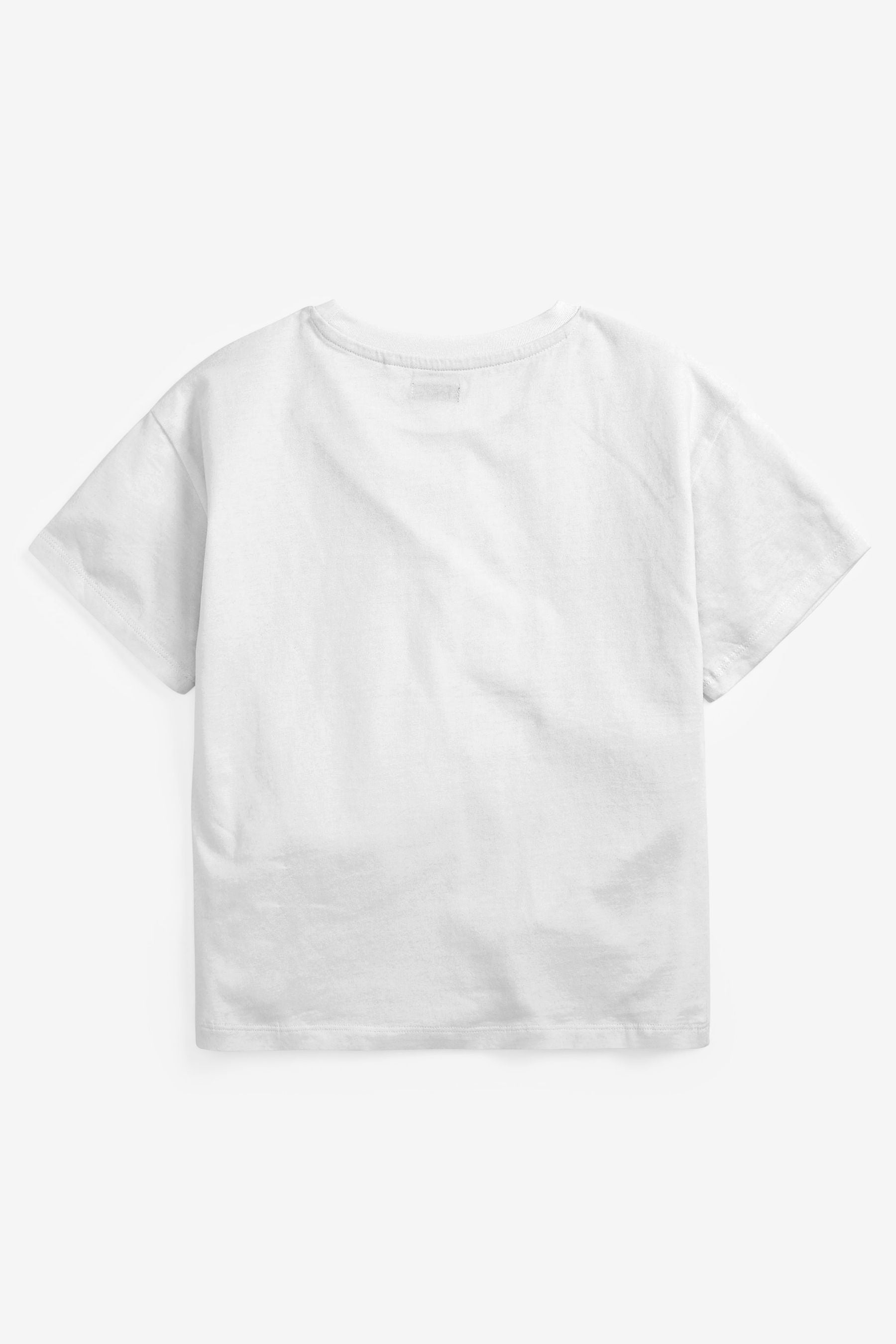 White Relaxed Fit T-Shirt (3-16yrs)