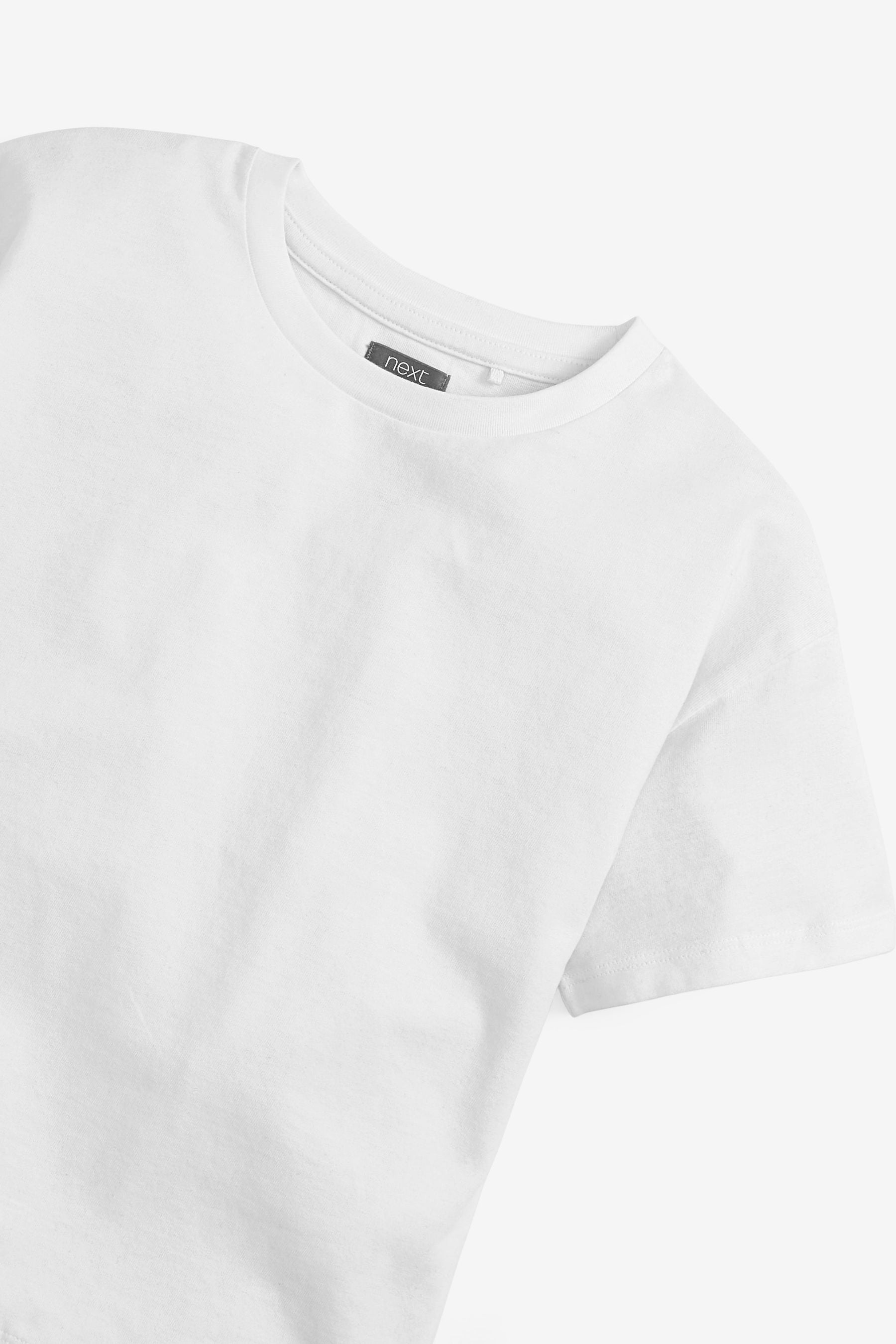 White Relaxed Fit T-Shirt (3-16yrs)