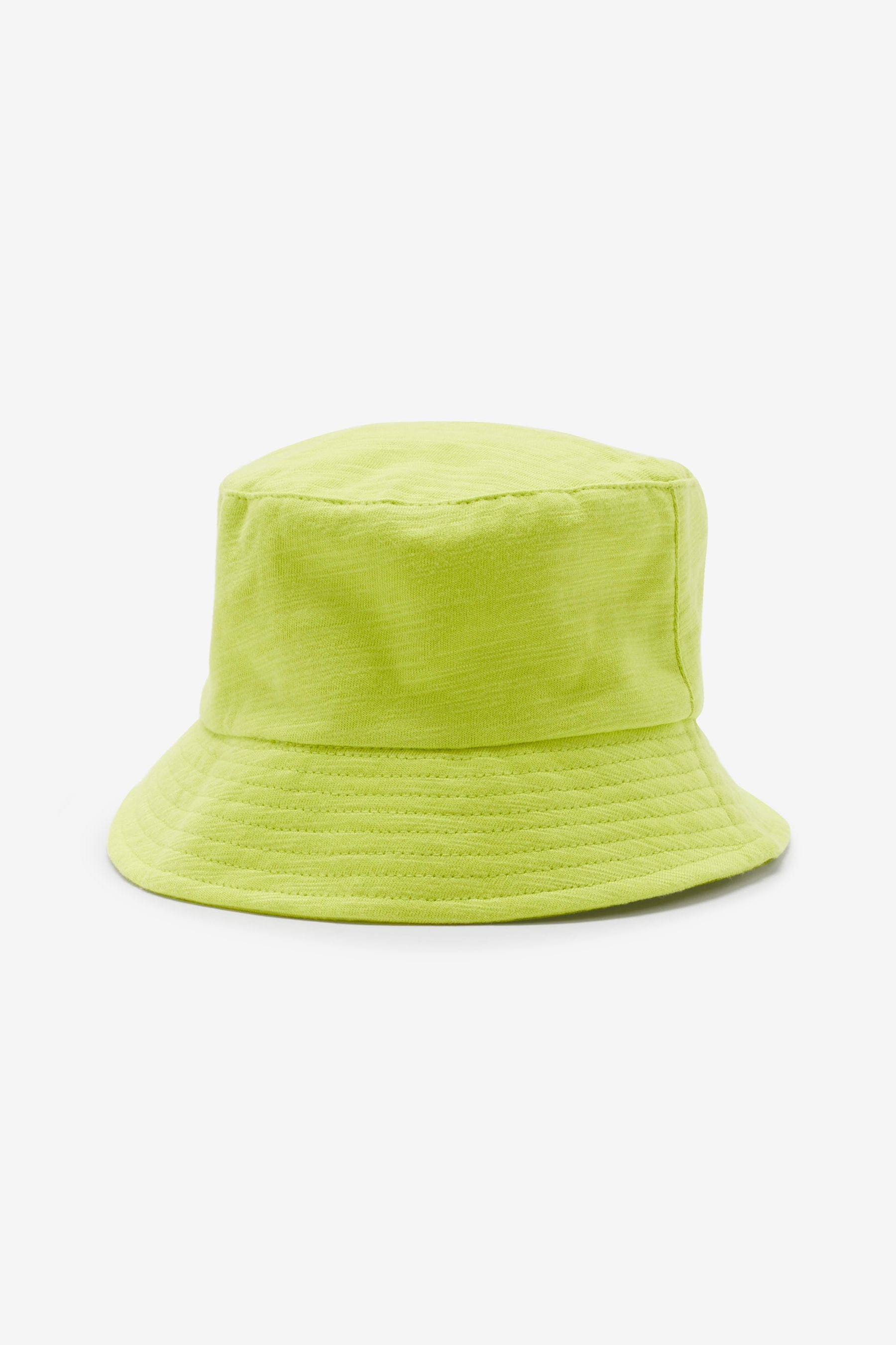 Yellow Slub Bucket Hat (3mths-10yrs)