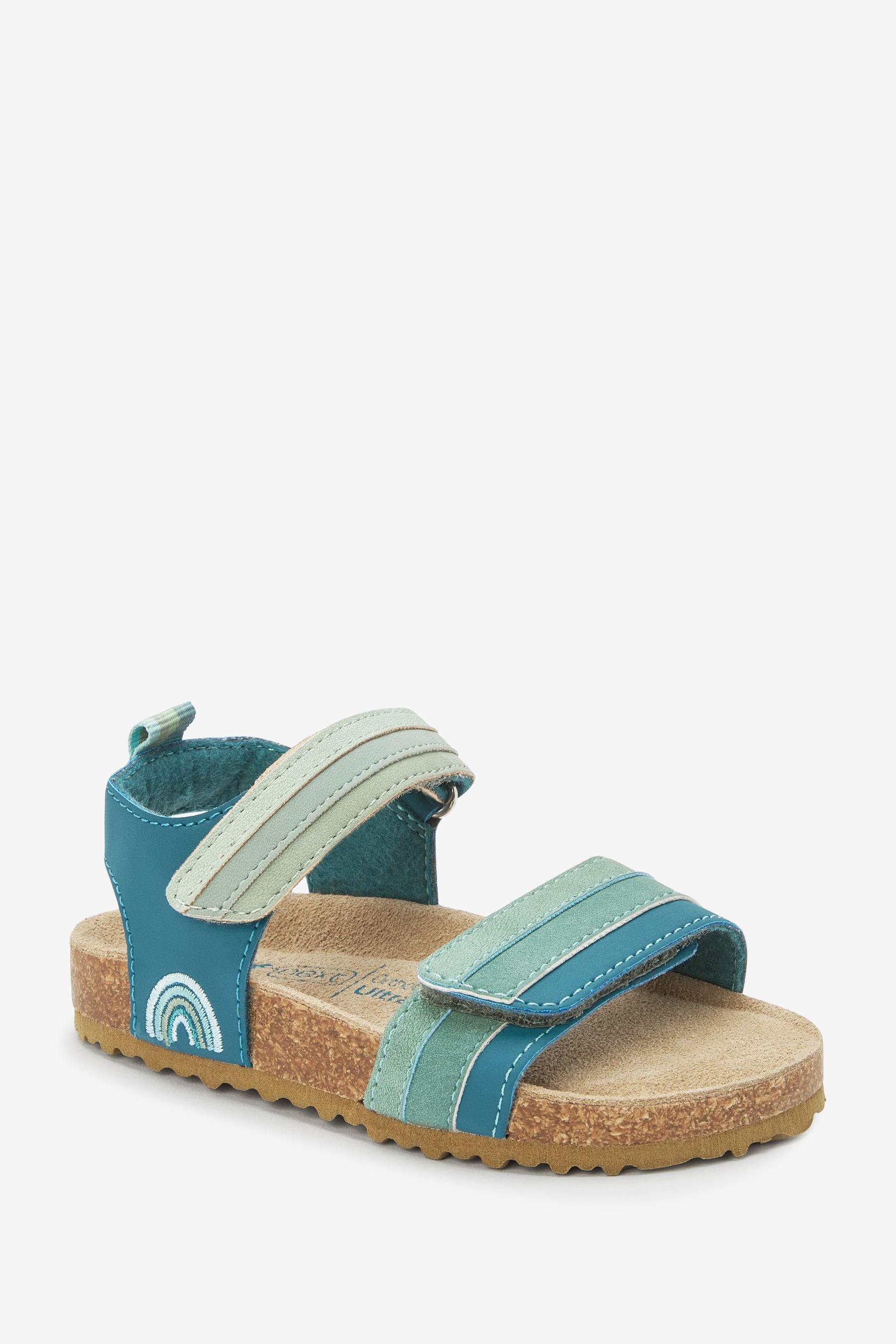 Minerals Rainbow Standard Fit (F) Corkbed Comfort Sandals