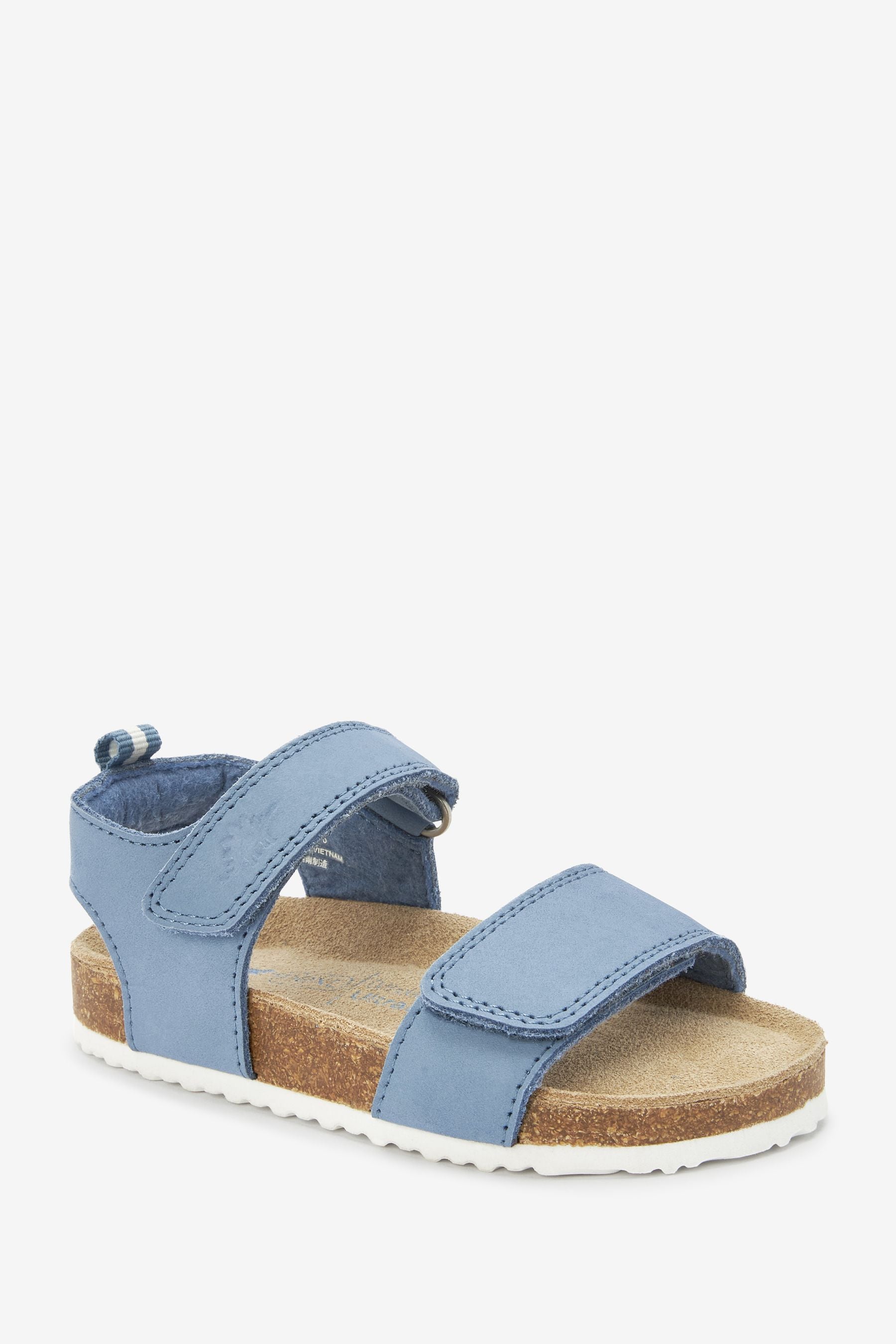 Mineral Blue Standard Fit (F) Corkbed Comfort Sandals