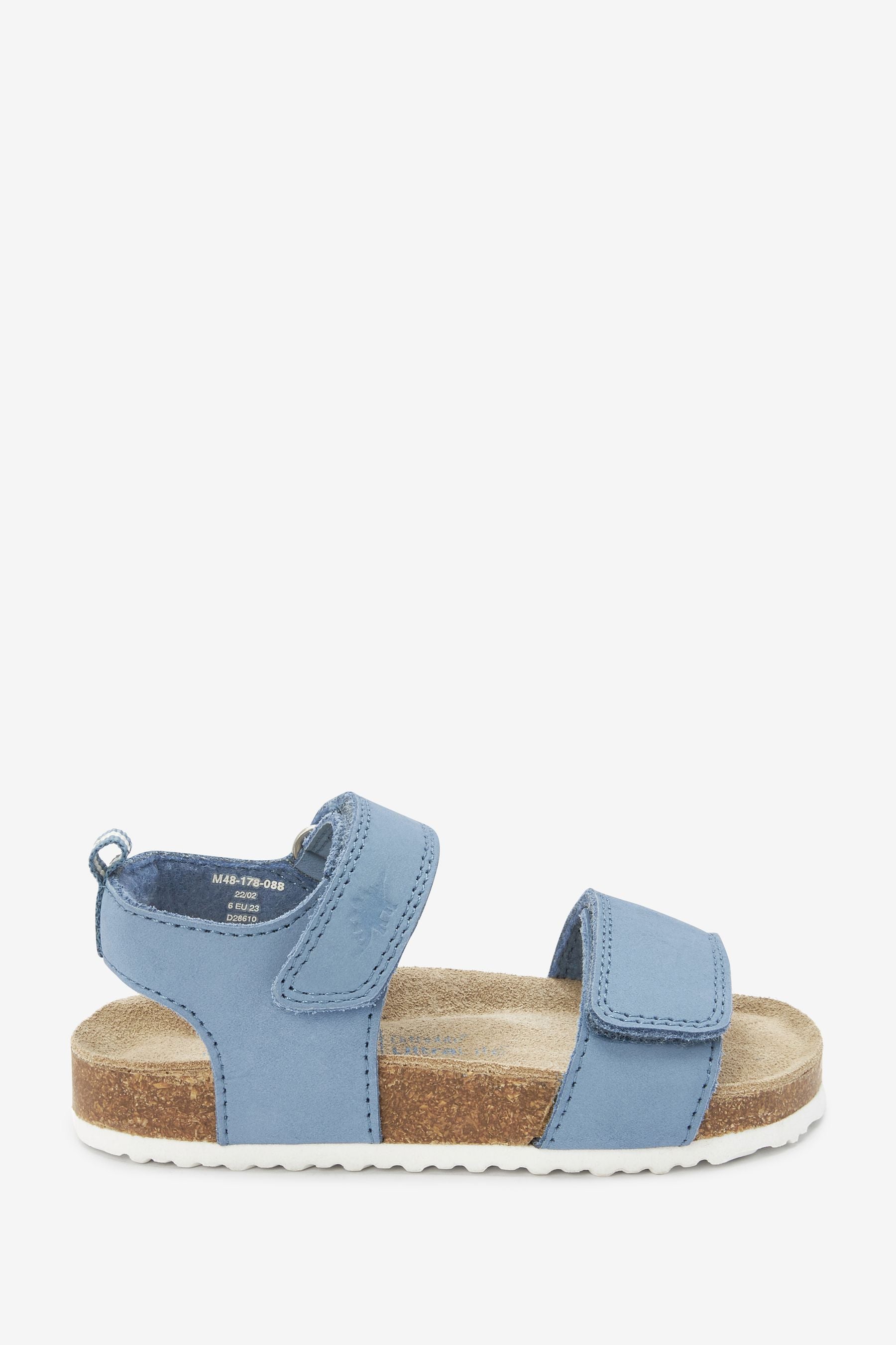 Mineral Blue Standard Fit (F) Corkbed Comfort Sandals