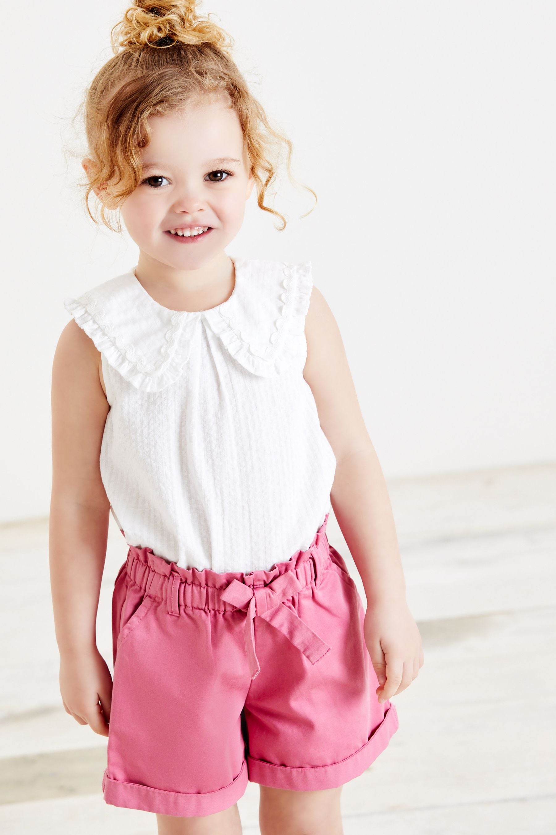 Pink Chino Shorts (3mths-10yrs)