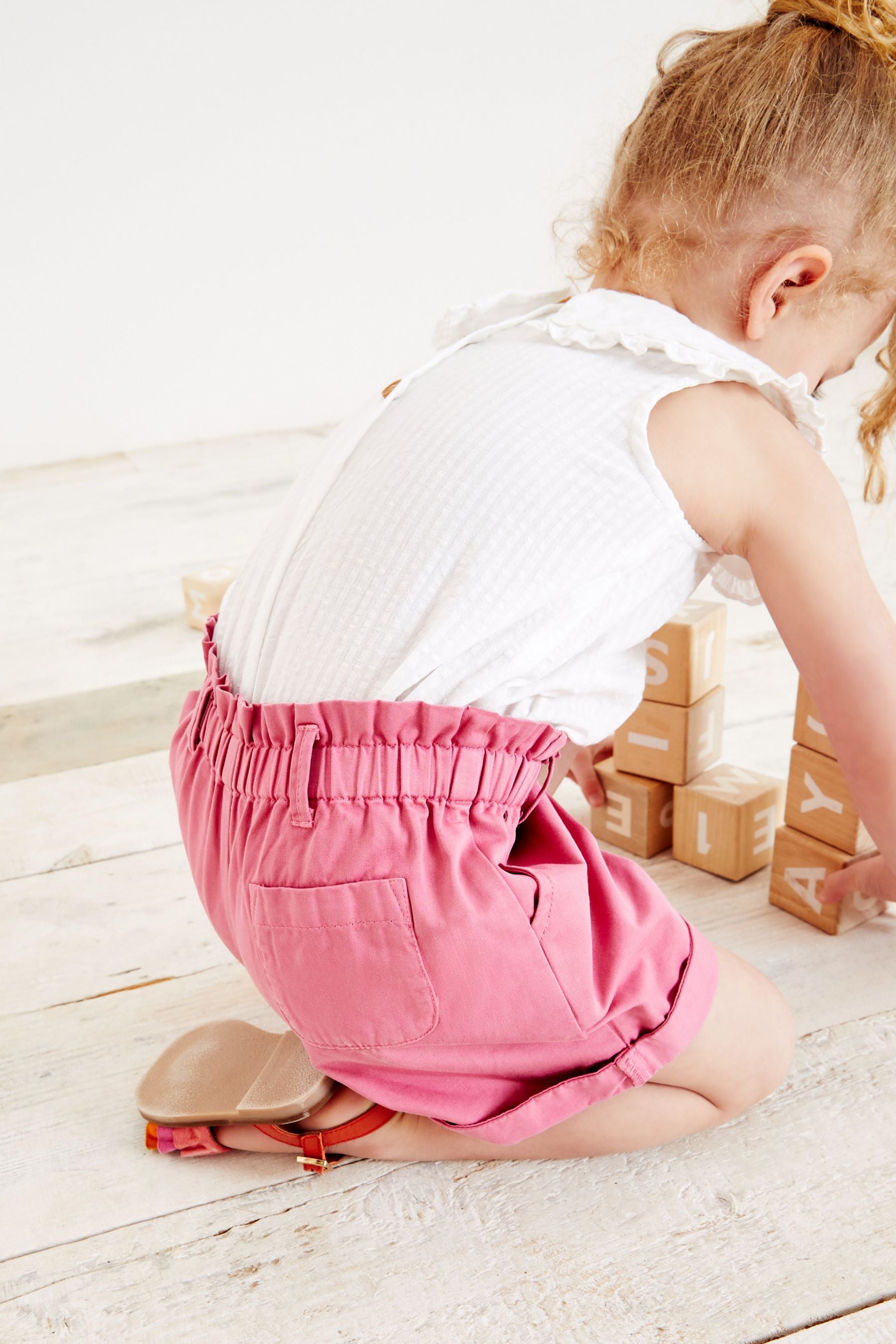 Pink Chino Shorts (3mths-10yrs)