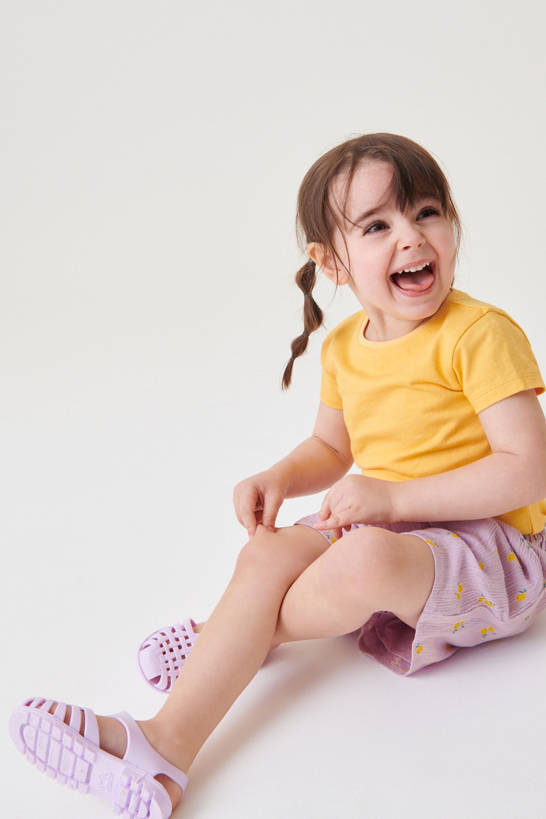 Lilac Purple Pull-On Shorts (3mths-7yrs)