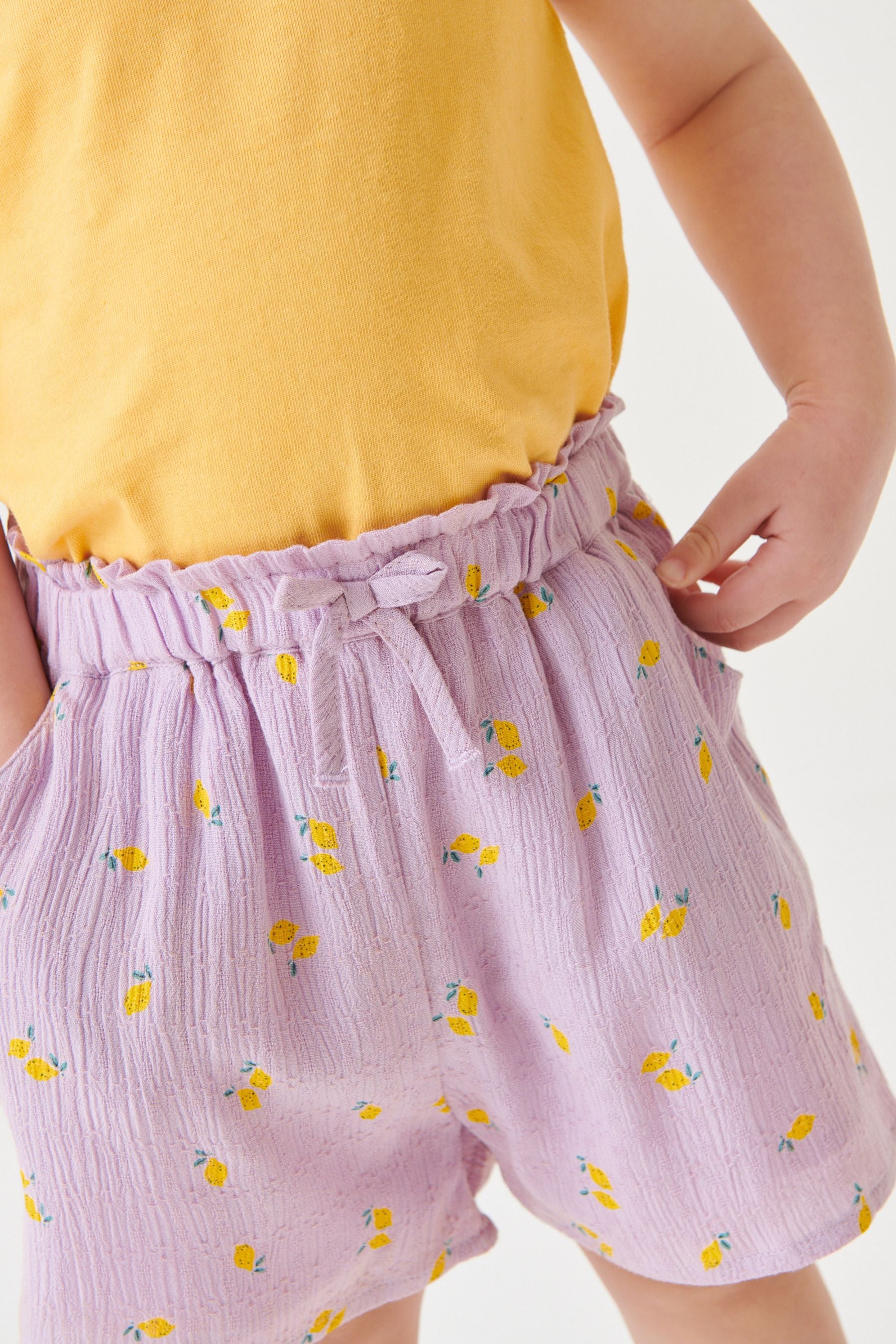 Lilac Purple Pull-On Shorts (3mths-7yrs)