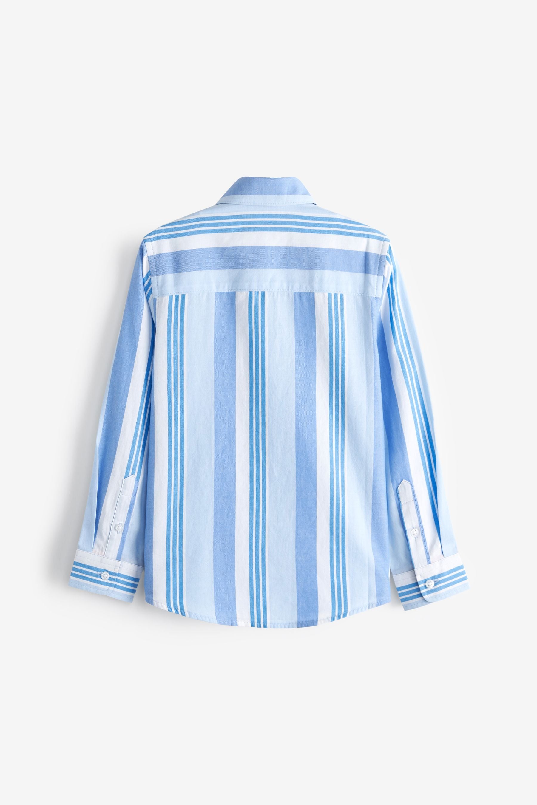 Blue Stripe Long Sleeve Shirt (3-16yrs)