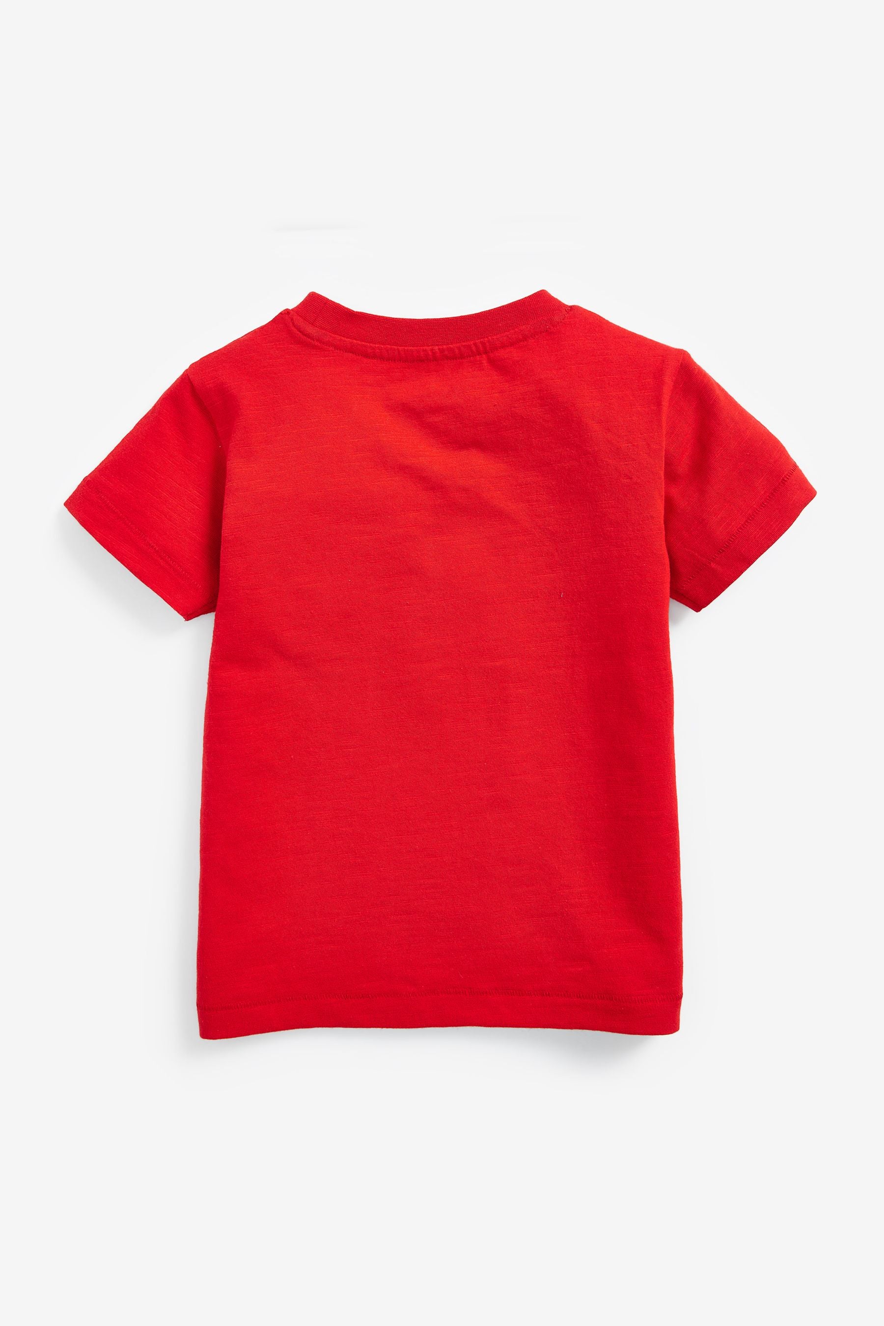 Red Aeroplane Short Sleeve Character T-Shirt (3mths-7yrs)