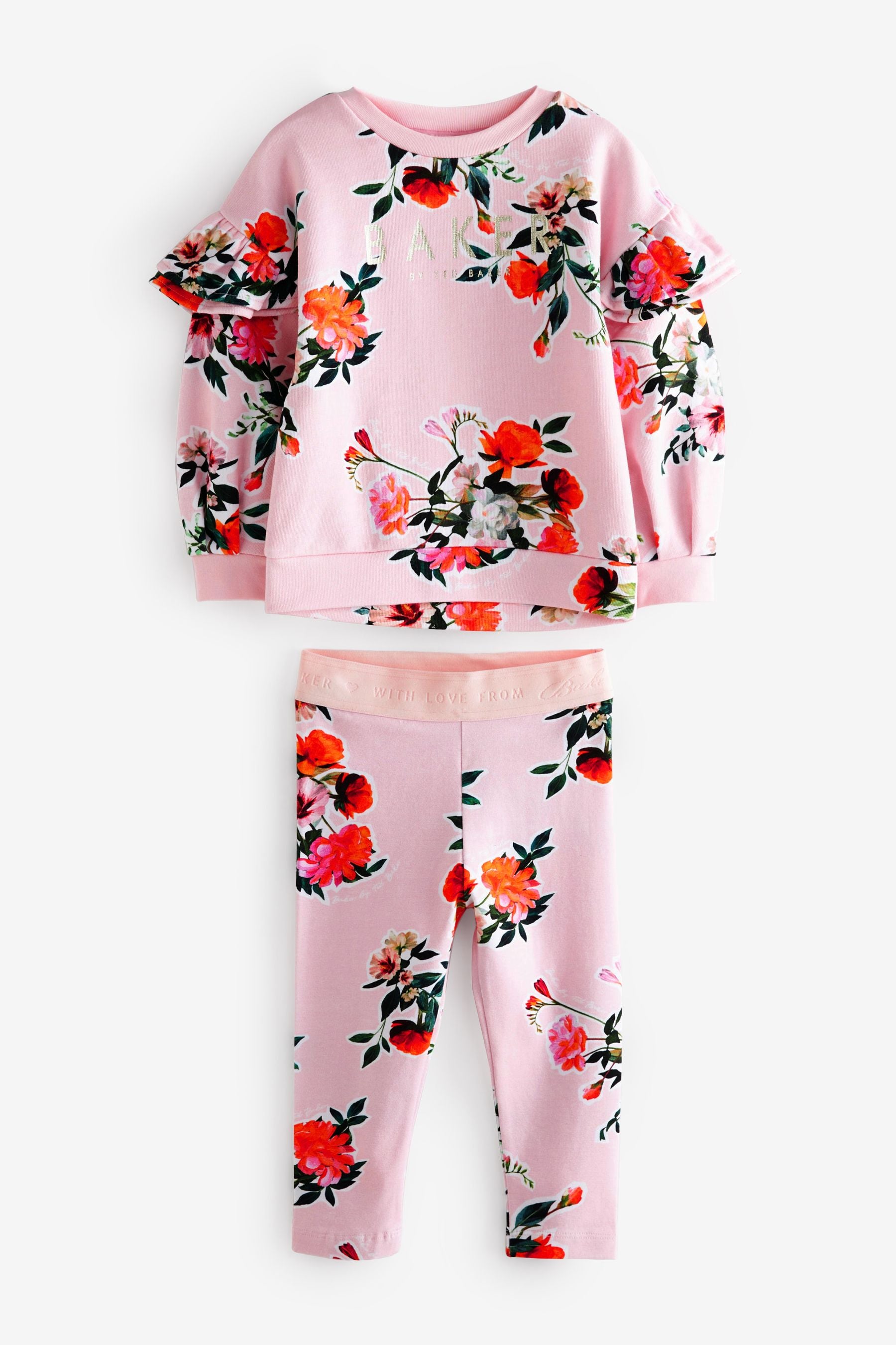 Pink Baker by Ted Baker Pink Floral Set