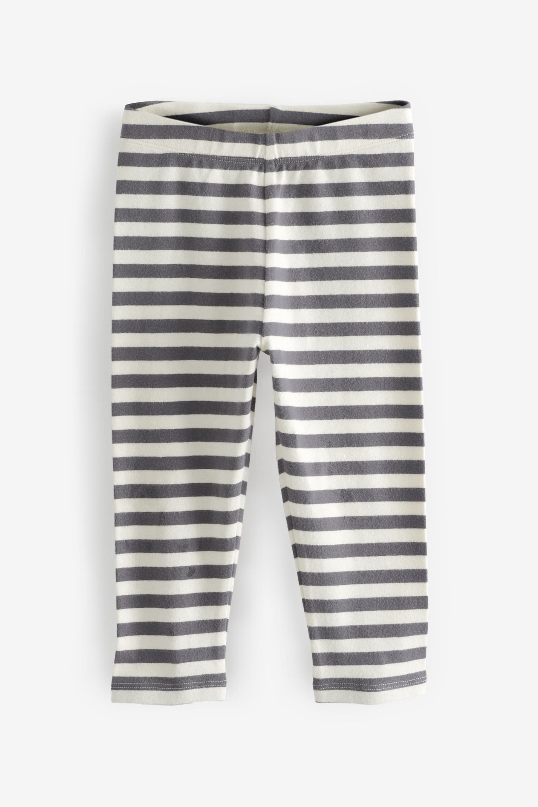 Neutral Spots & Stripes 5 Pack Printed Leggings (3mths-7yrs)