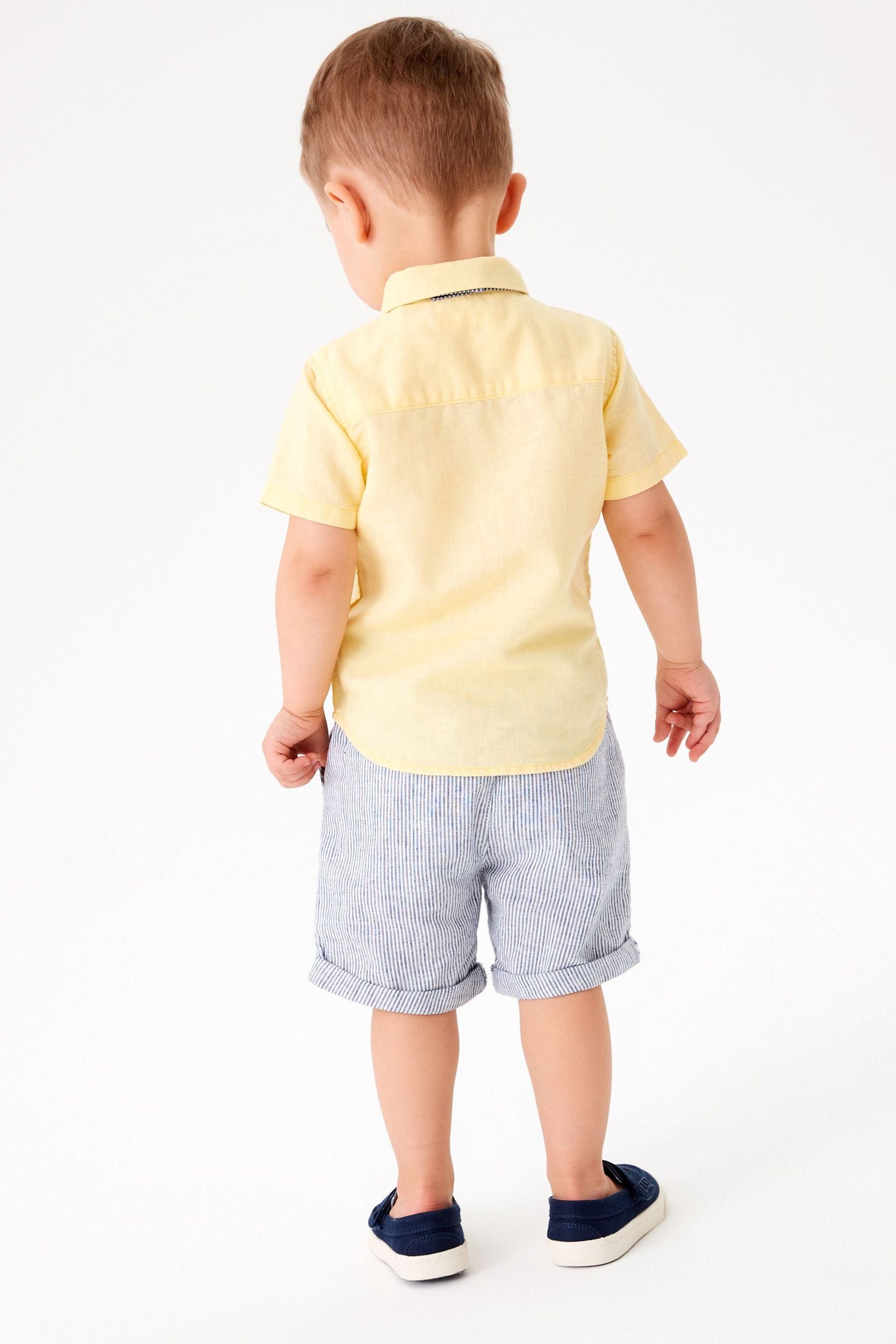 Yellow Shirt And Shorts Set (3mths-7yrs)