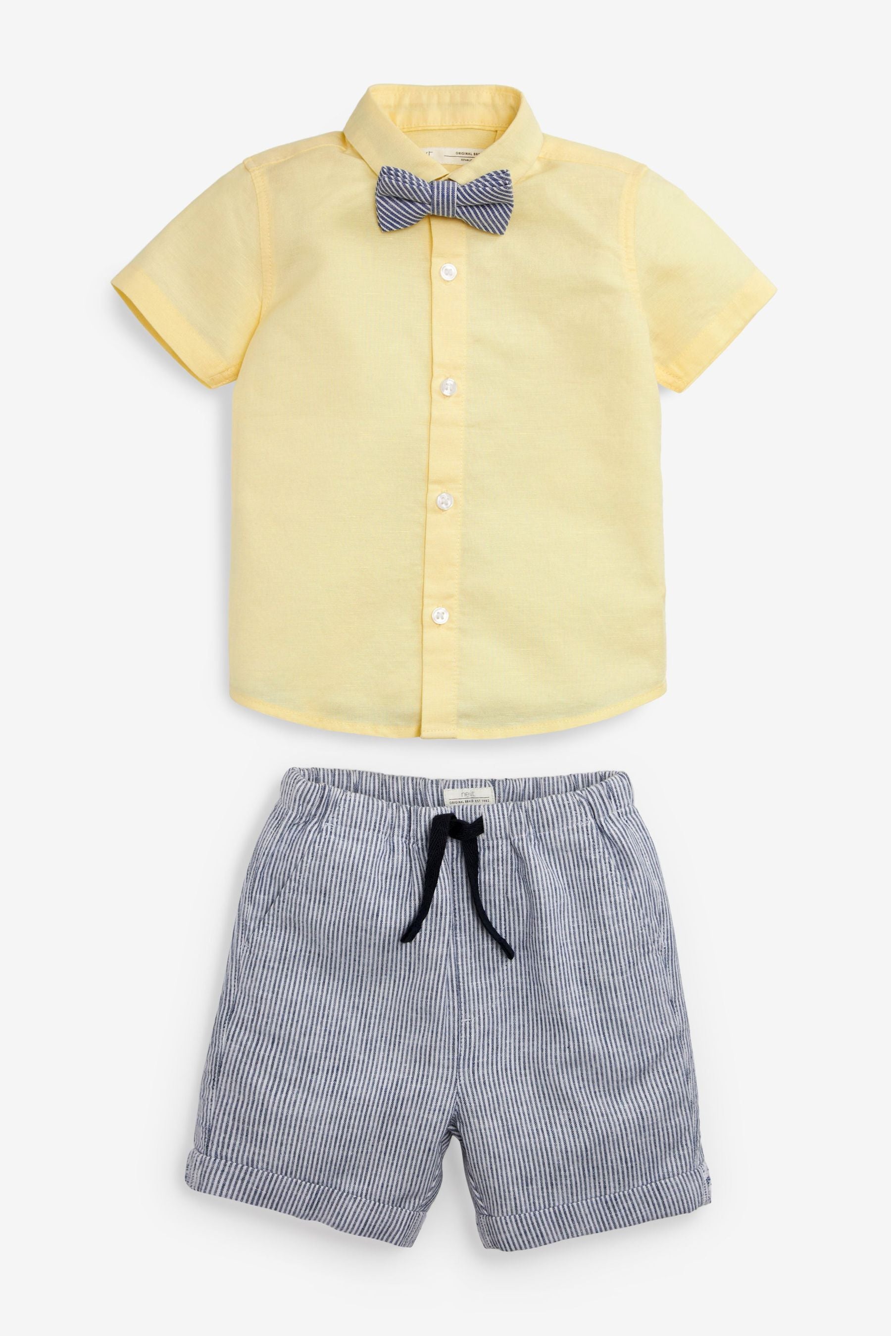 Yellow Shirt And Shorts Set (3mths-7yrs)