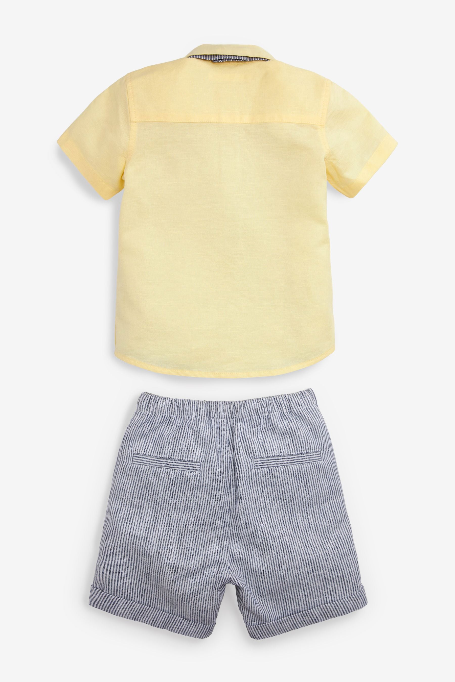 Yellow Shirt And Shorts Set (3mths-7yrs)