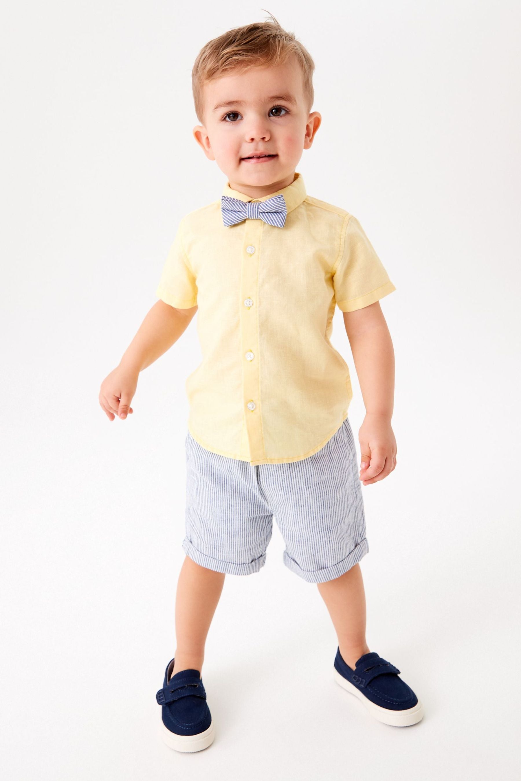 Yellow Shirt And Shorts Set (3mths-7yrs)