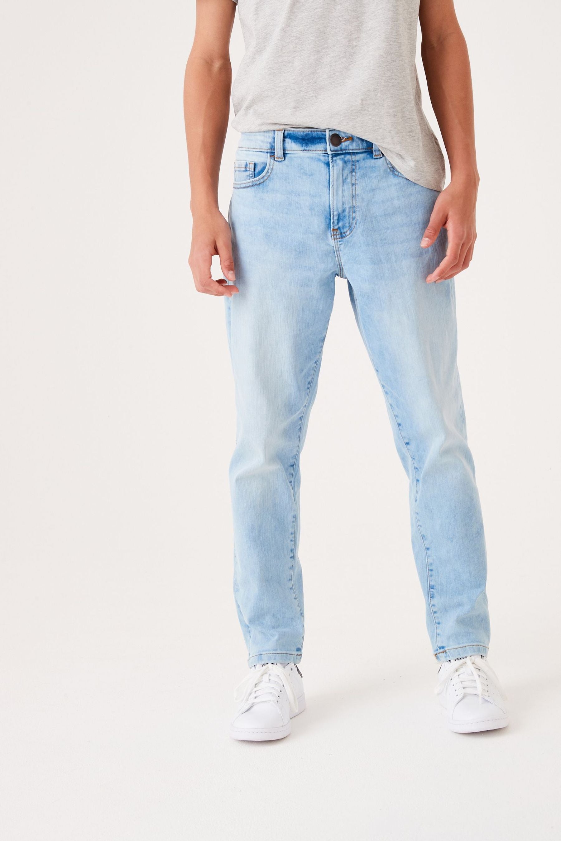 Bleach Denim Five Pocket Jeans (3-17yrs)