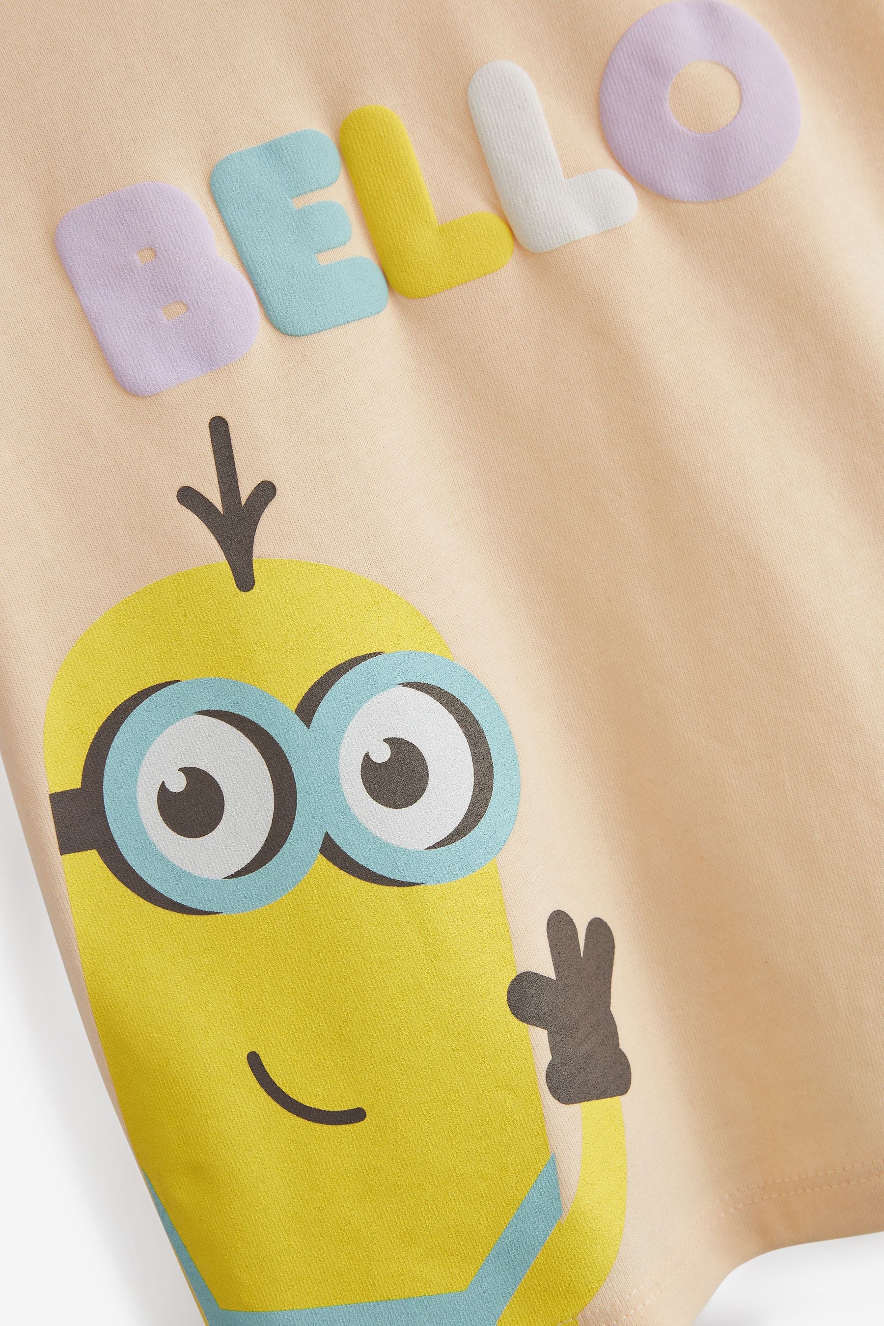 Peach Pink Minions Character T-Shirt (3mths-7yrs)