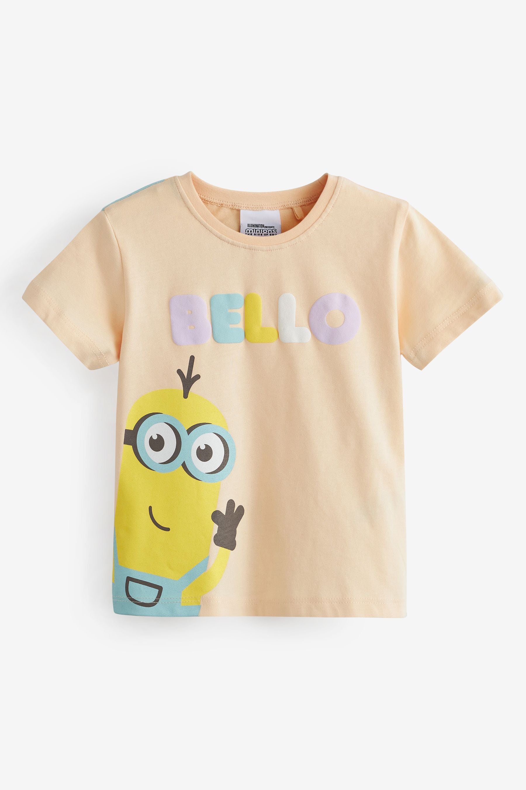 Peach Pink Minions Character T-Shirt (3mths-7yrs)