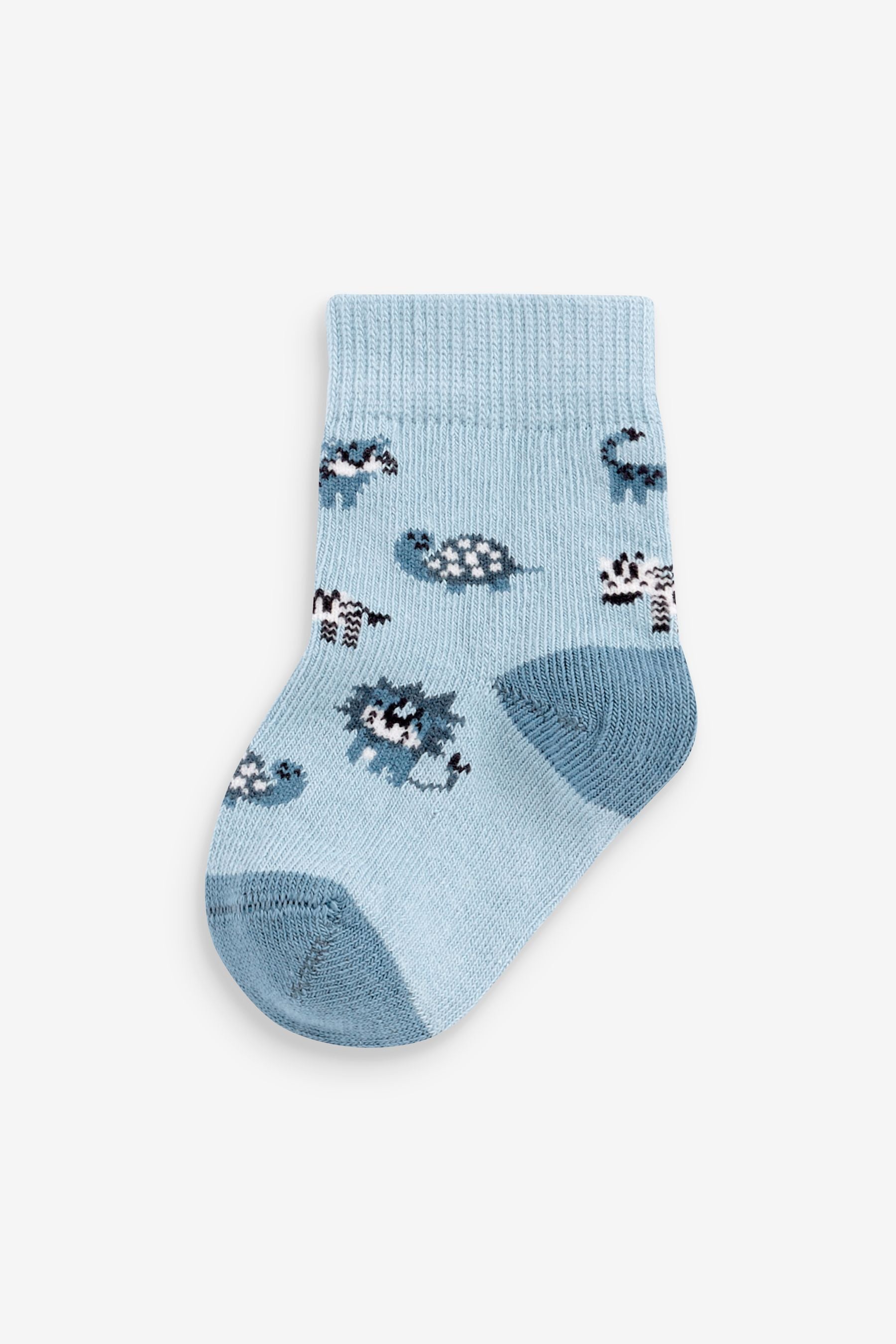 Blue Lion 5 Pack Baby Socks (0mths-2yrs)