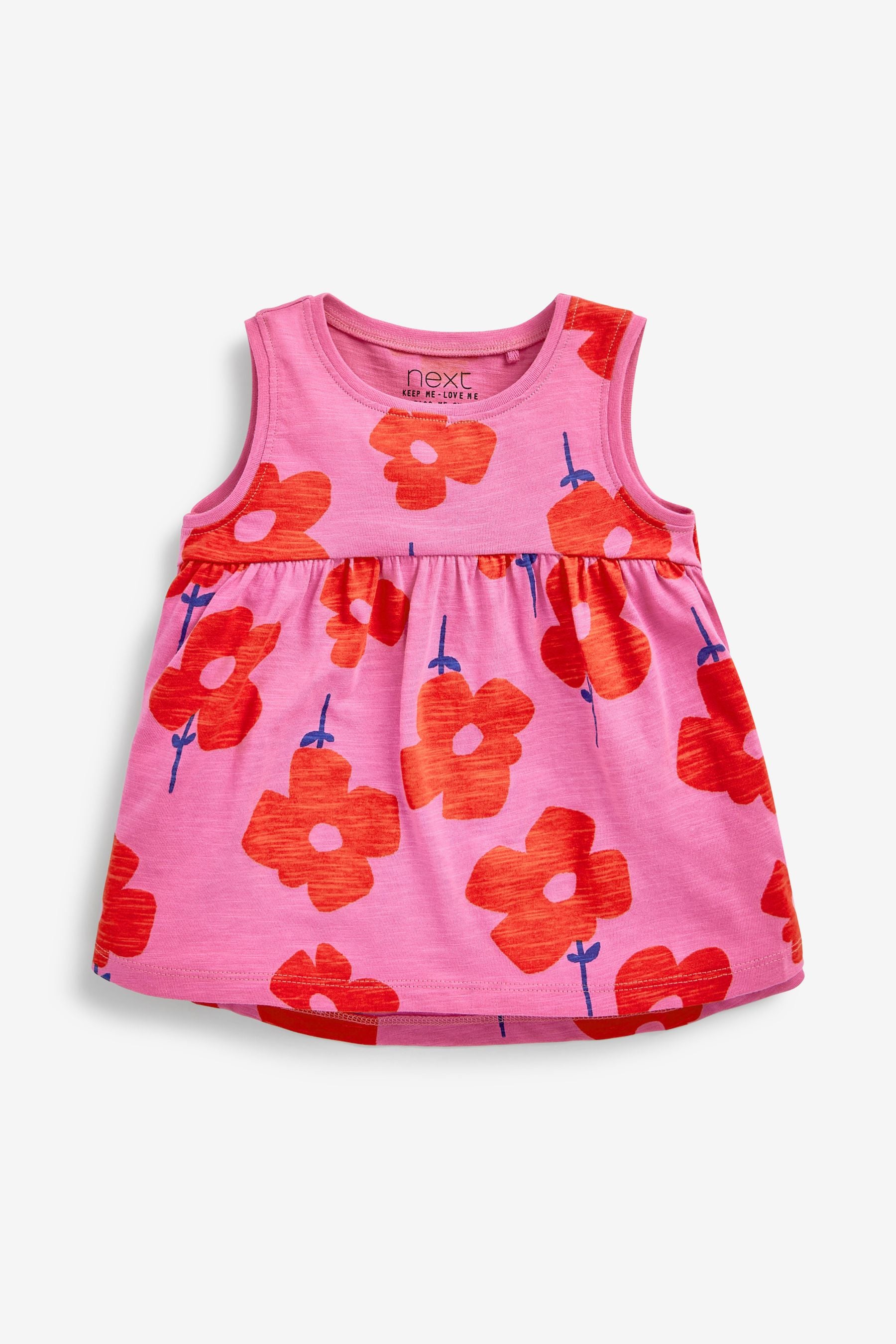 Bright Shapes 5 Pack Jersey Vests (3mths-7yrs)