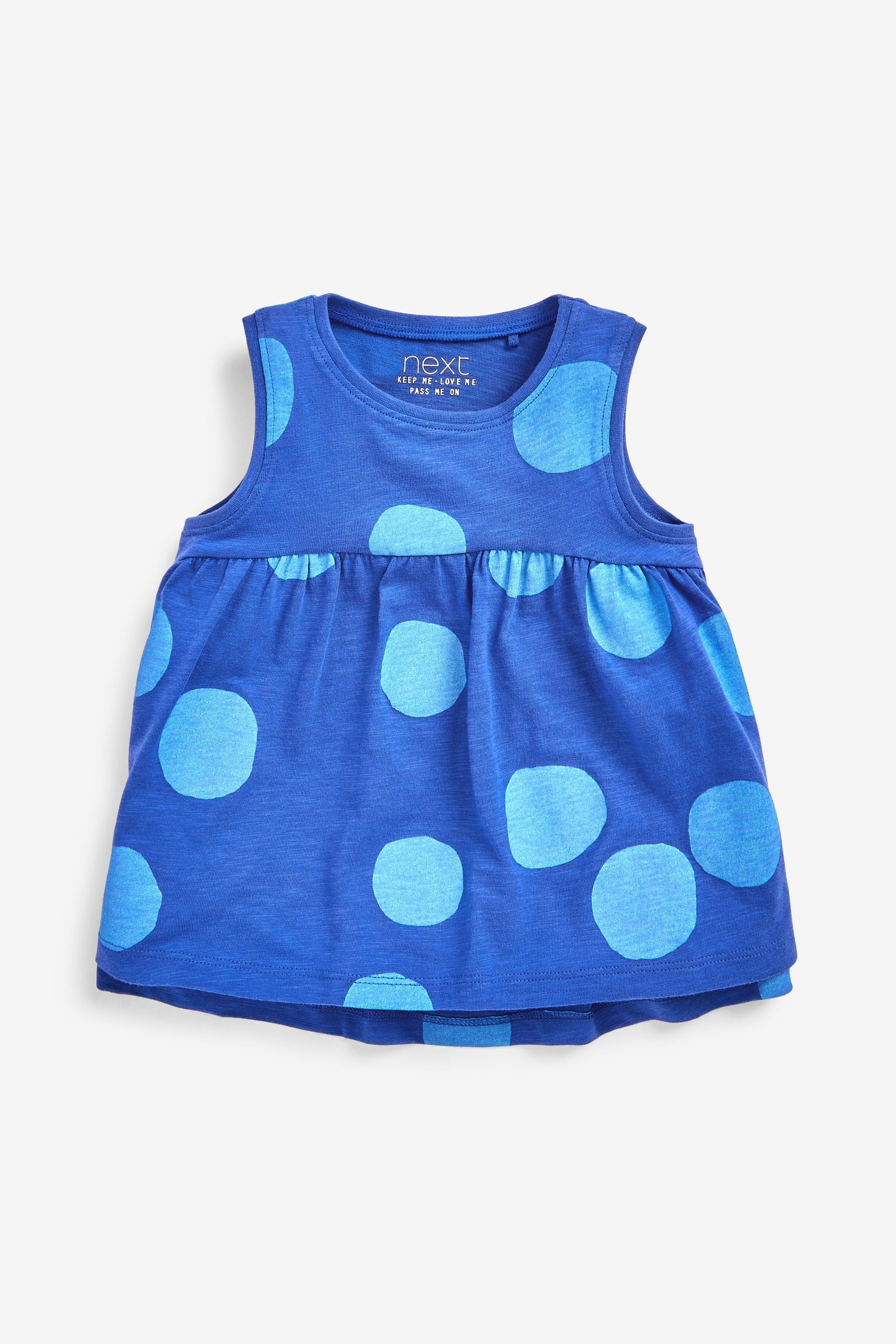 Bright Shapes 5 Pack Jersey Vests (3mths-7yrs)