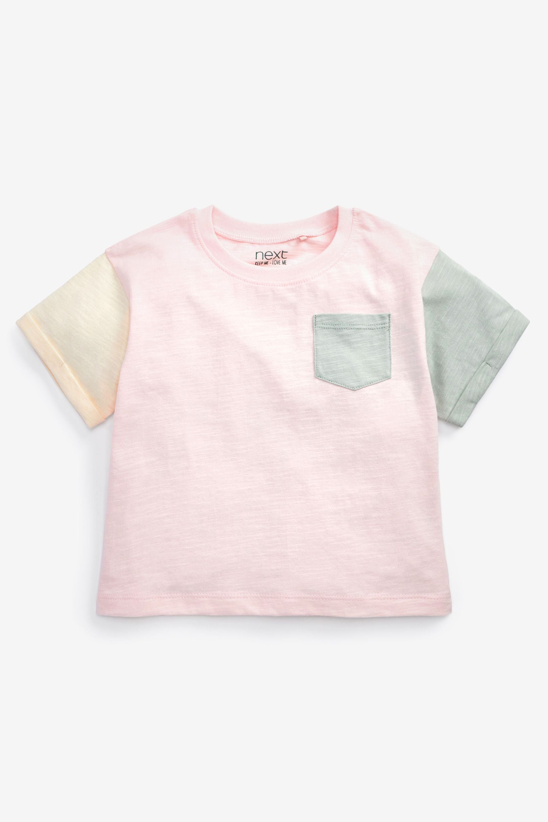 Pink/Cream Bunny 4 Pack T-Shirts (3mths-7yrs)