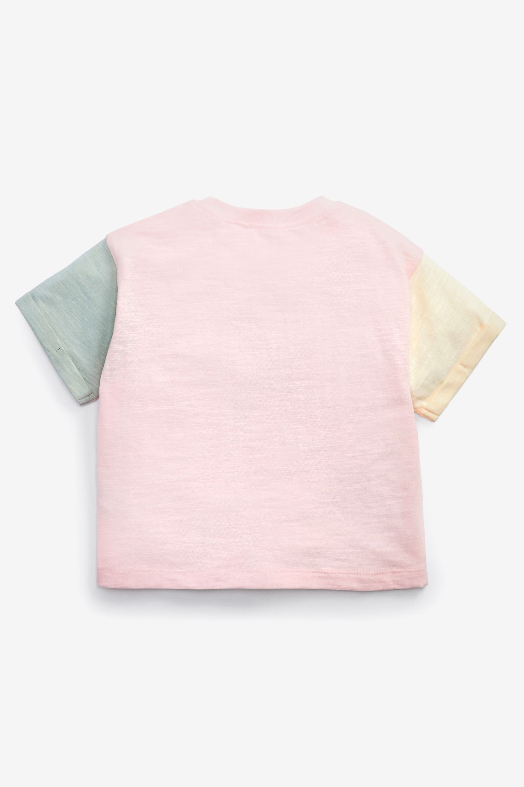 Pink/Cream Bunny 4 Pack T-Shirts (3mths-7yrs)